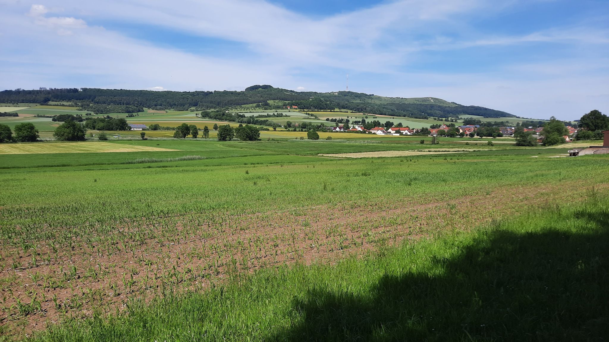 Blick zum Hesselberg