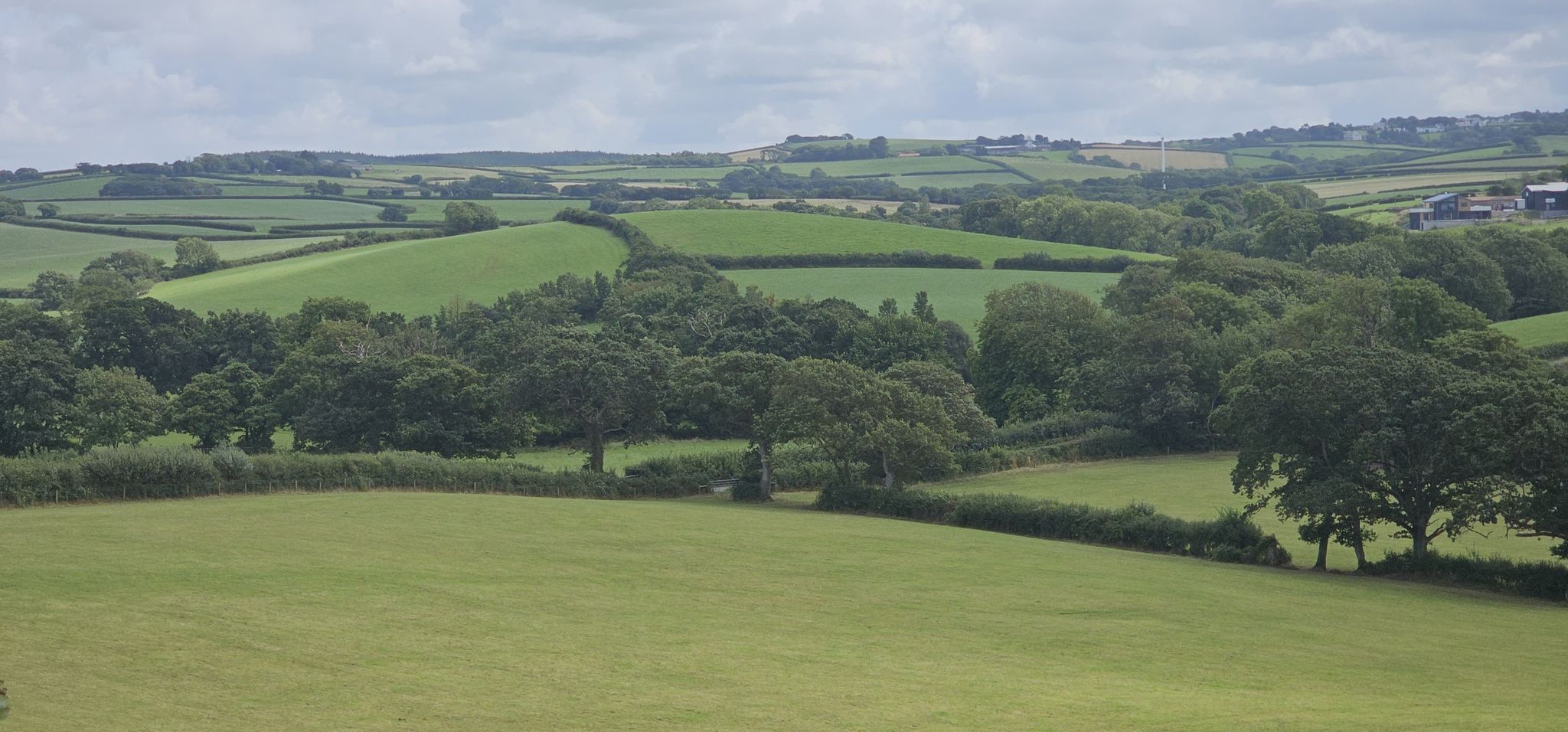 Blick in die Landschaft