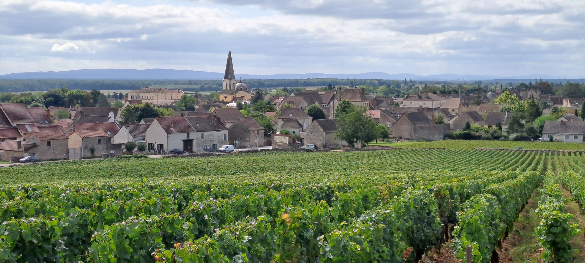 Zicht op Givry