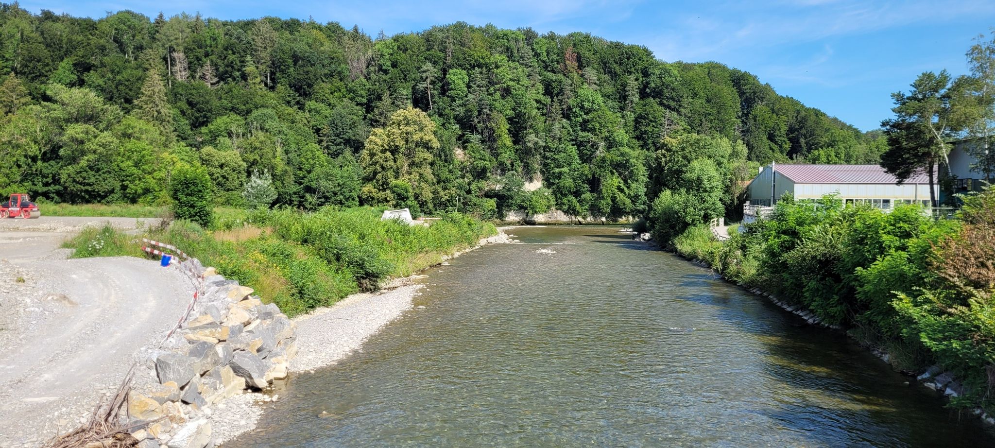 Saane-Sense-Zusammenfluss