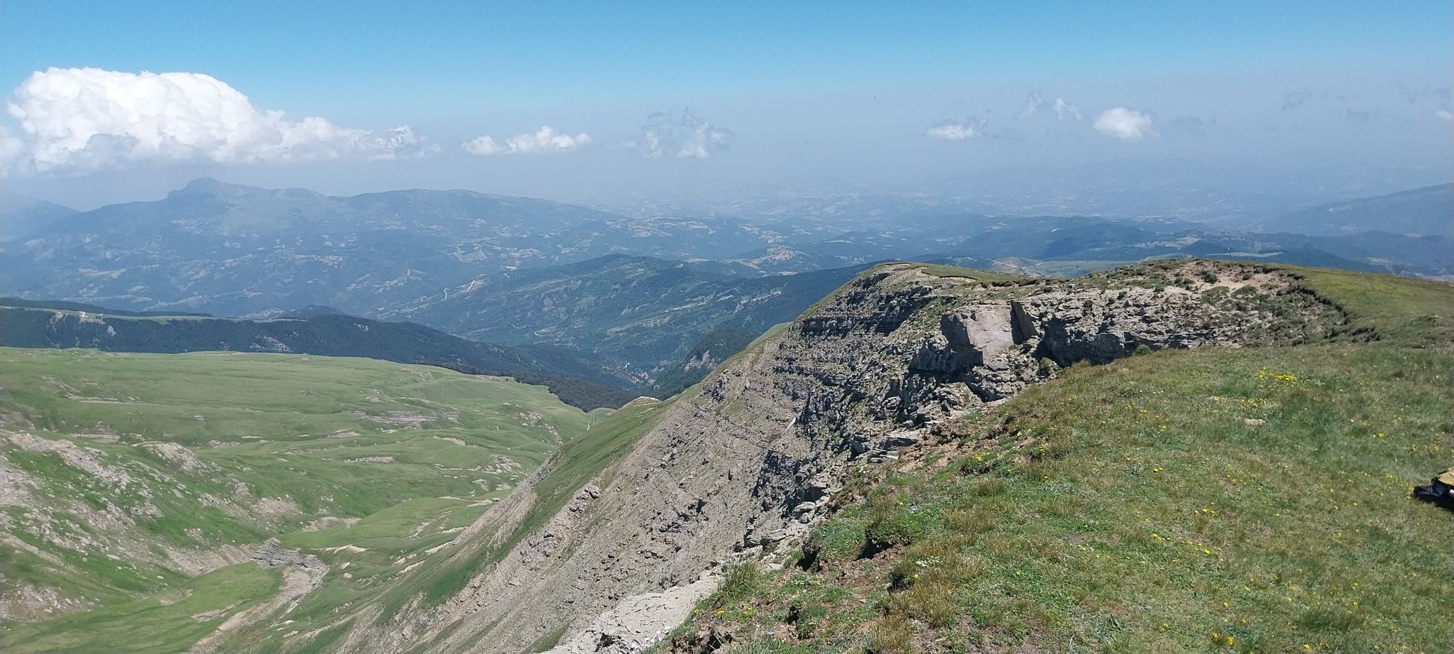 Panorama dalla vetta