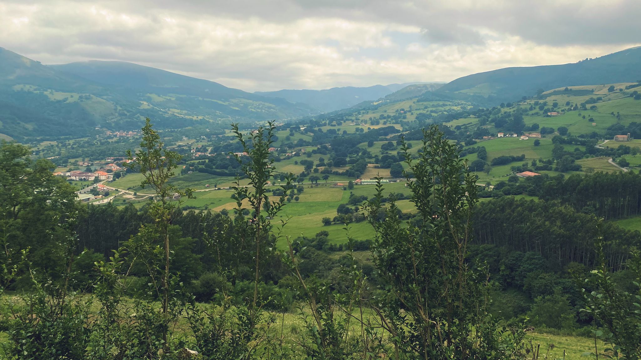 Ascenso del Alto del Portillón (Cantabria)