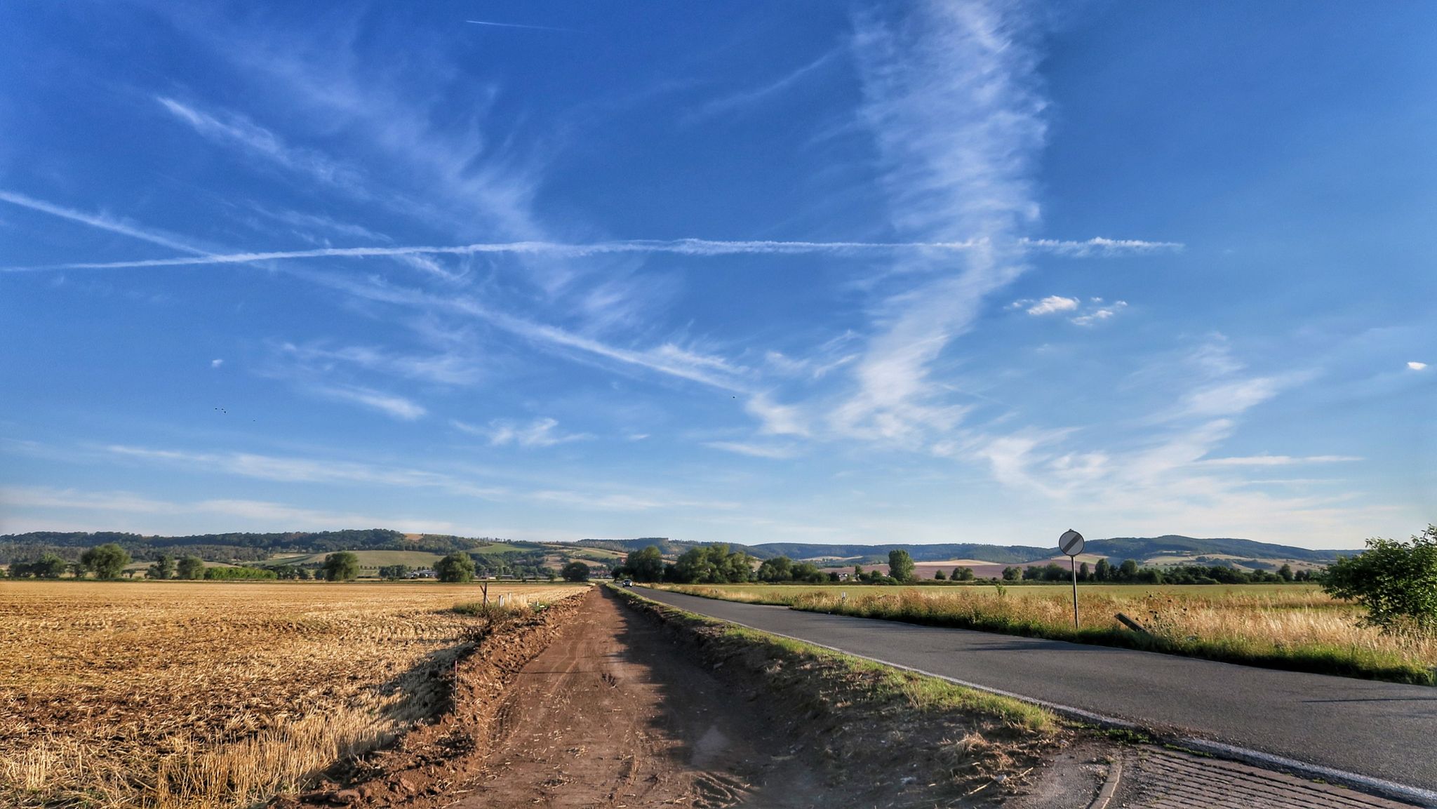 neuer Radweg Auleben - Görsbach