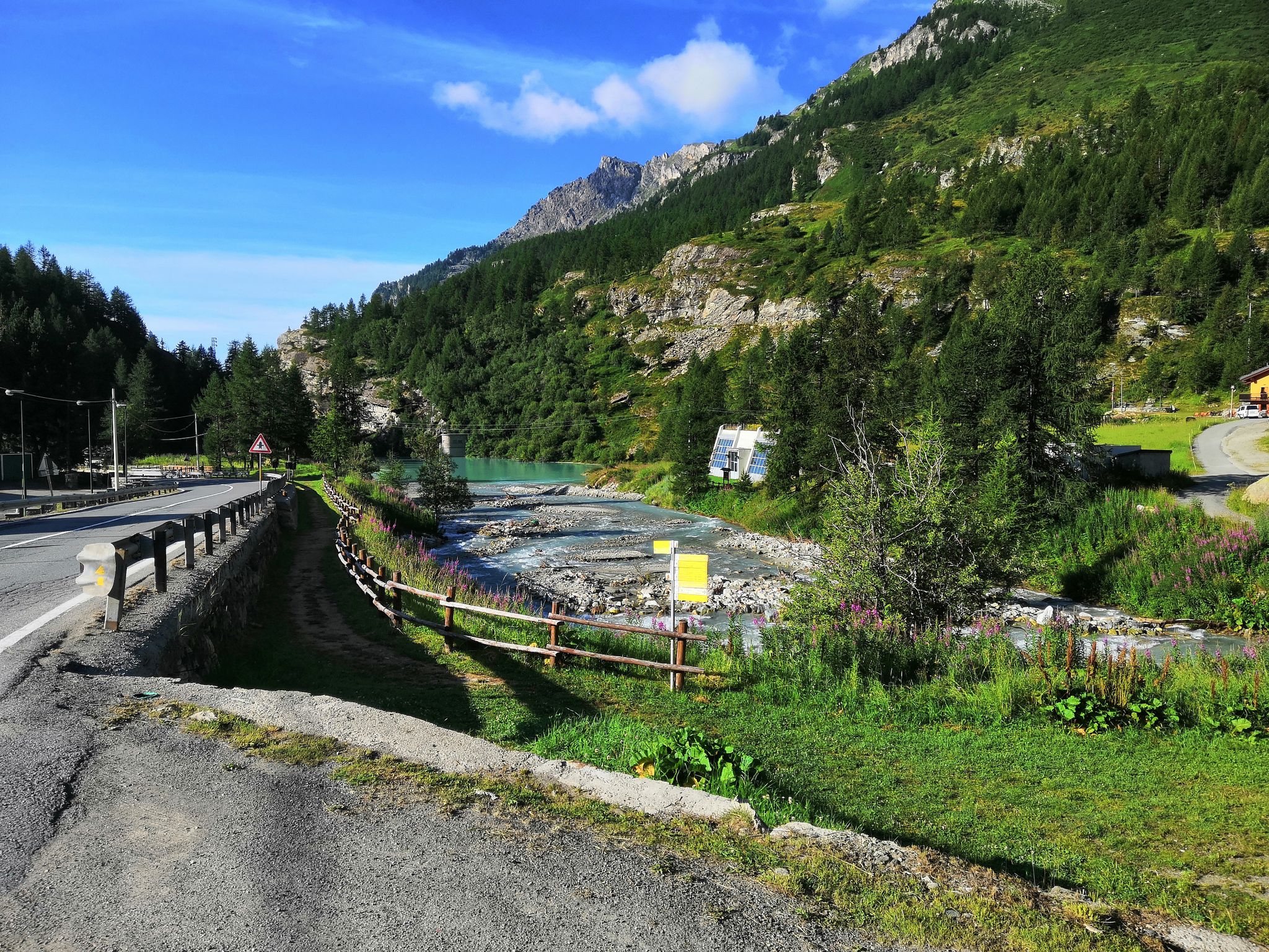 01 - Lago di Perreres - Partenza