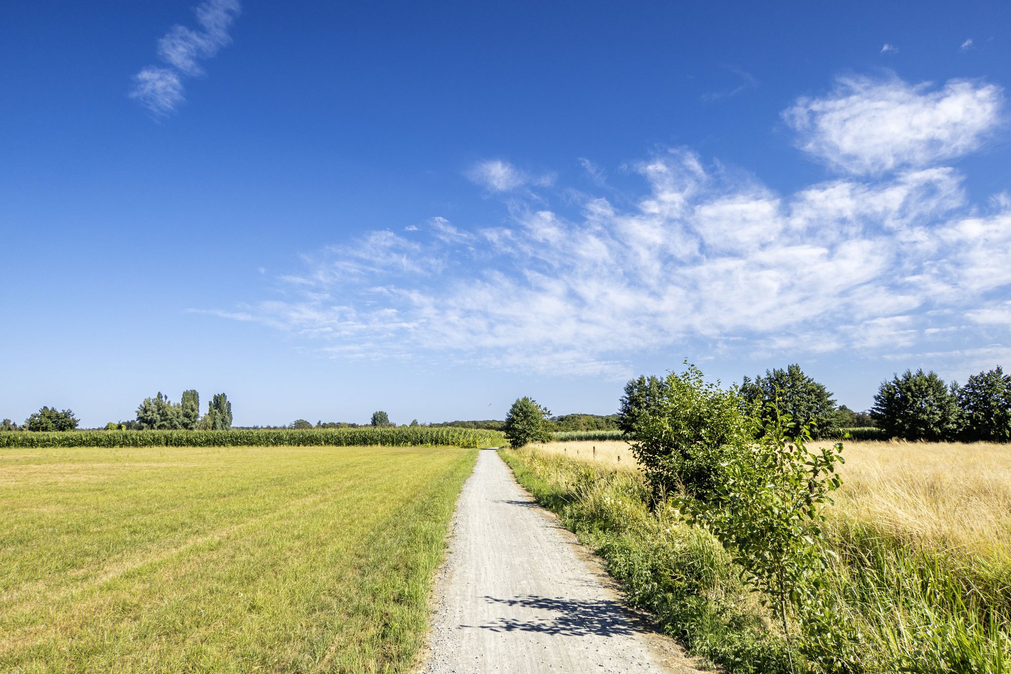 Over verse gravel naar Sleidinge