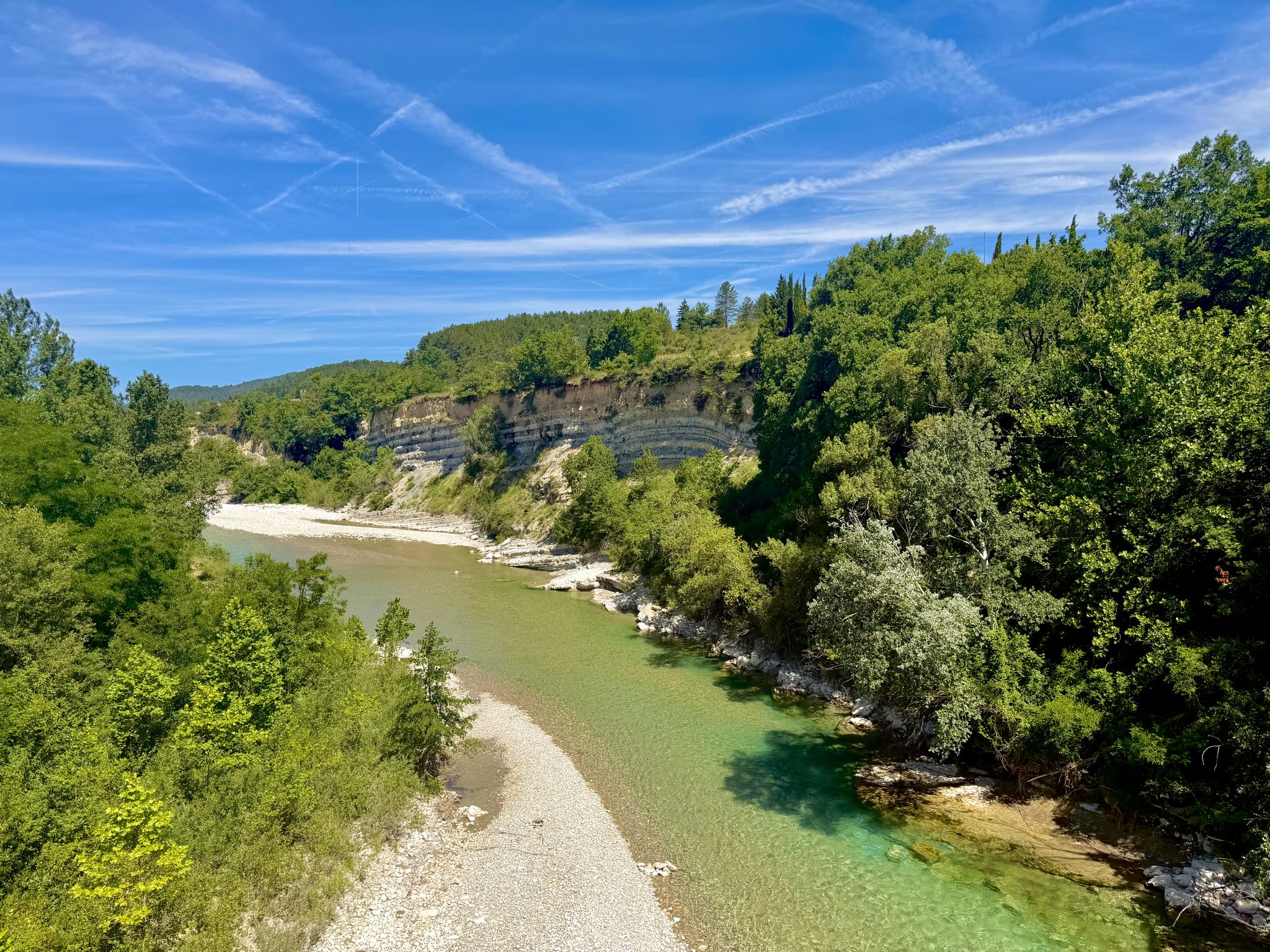 Die Drome bei Mirabel-et-Blacons.