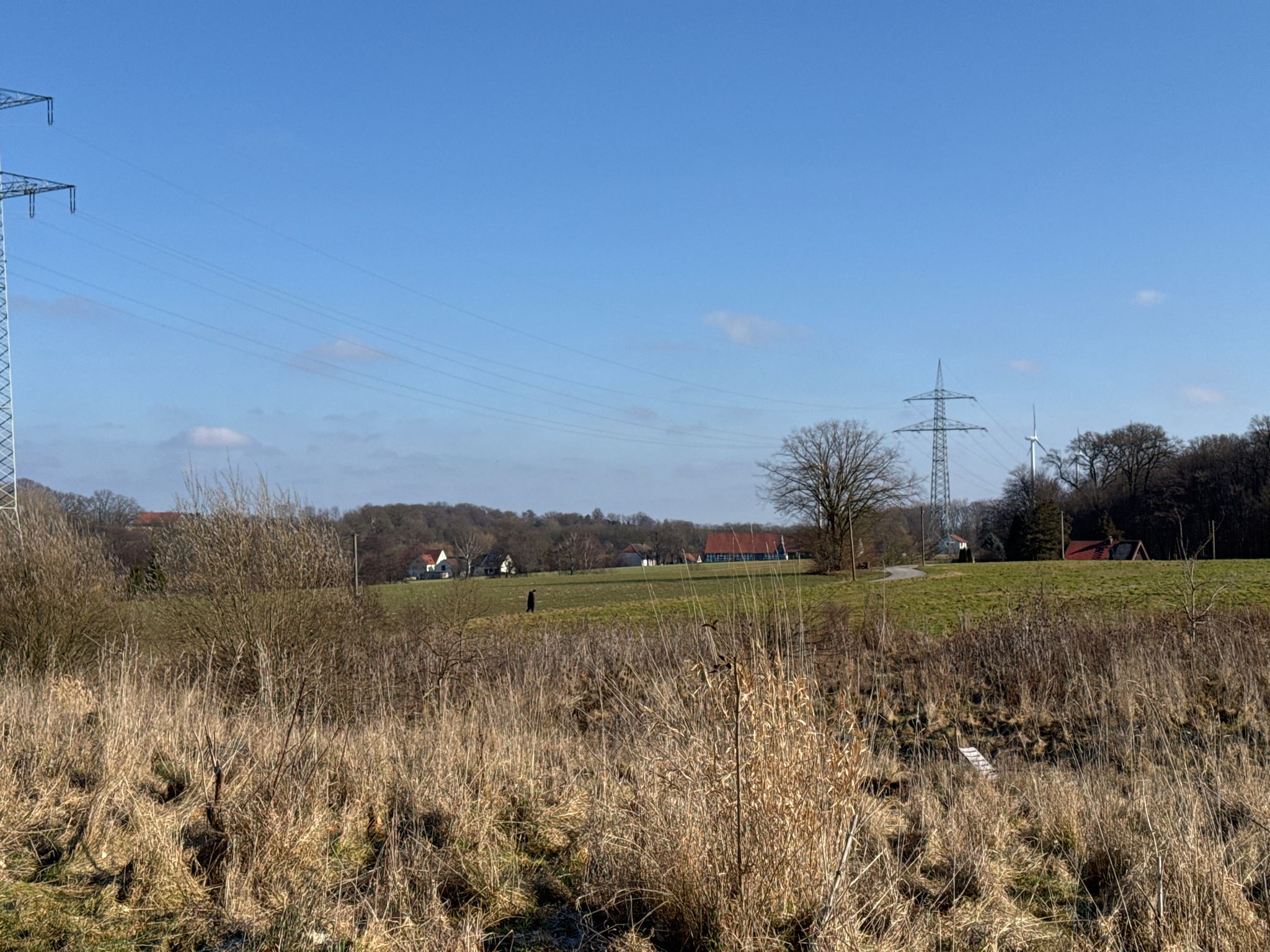 Blick nach Dahlhausen und nach Gut Milse