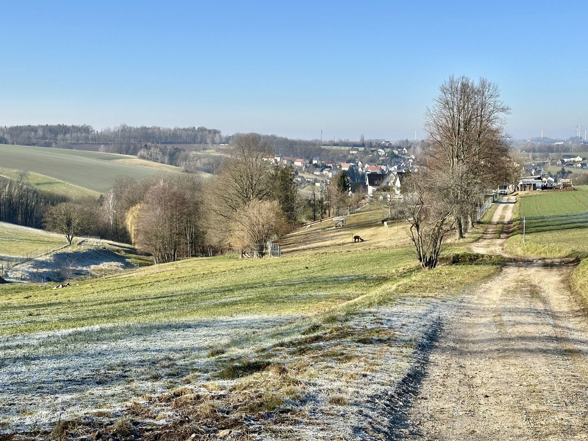 Sicht auf Göritzhain