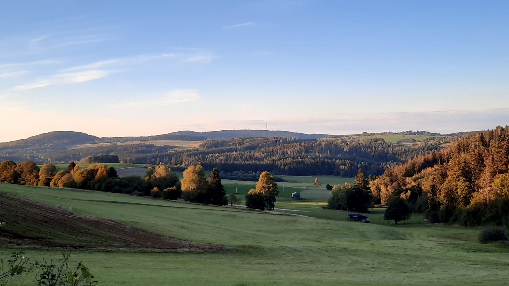 Blick nach Thüringen