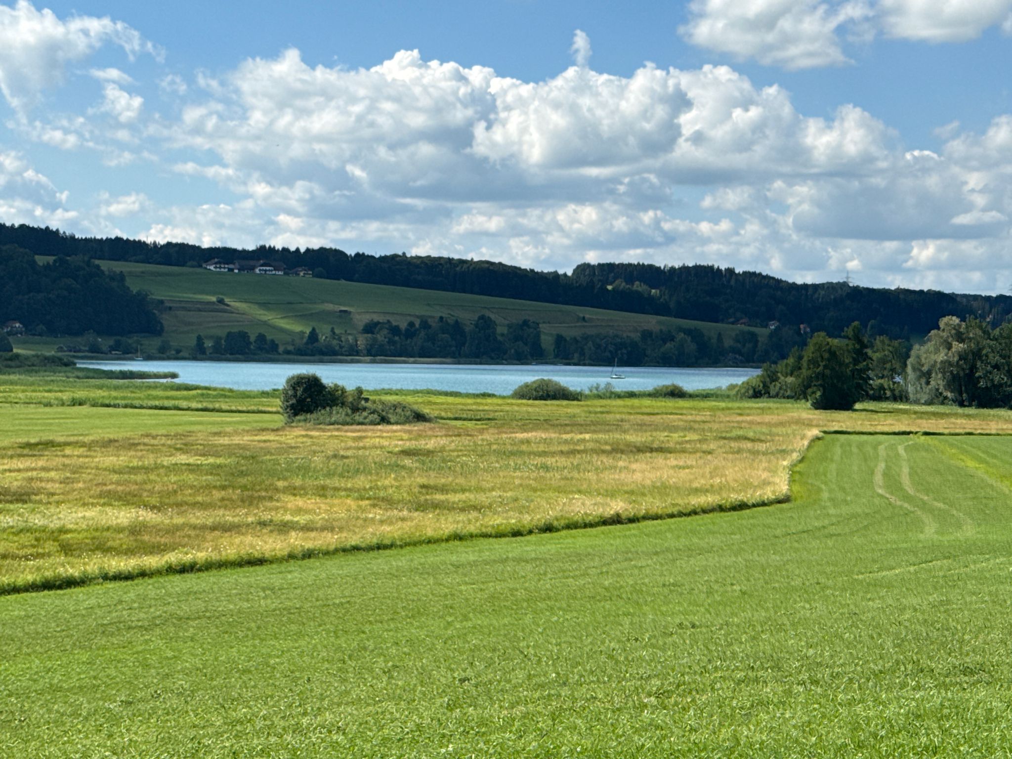 Blick zum Obertrumersee