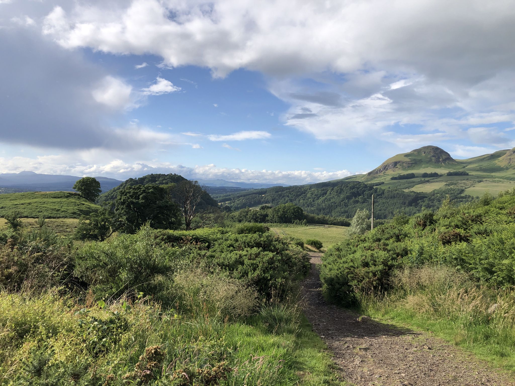 Dumgoyne and Dumfoyn hills