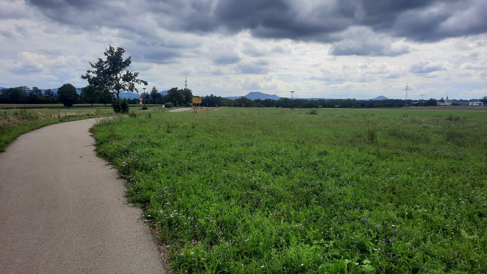 Blick auf die Drei Kaiserberge