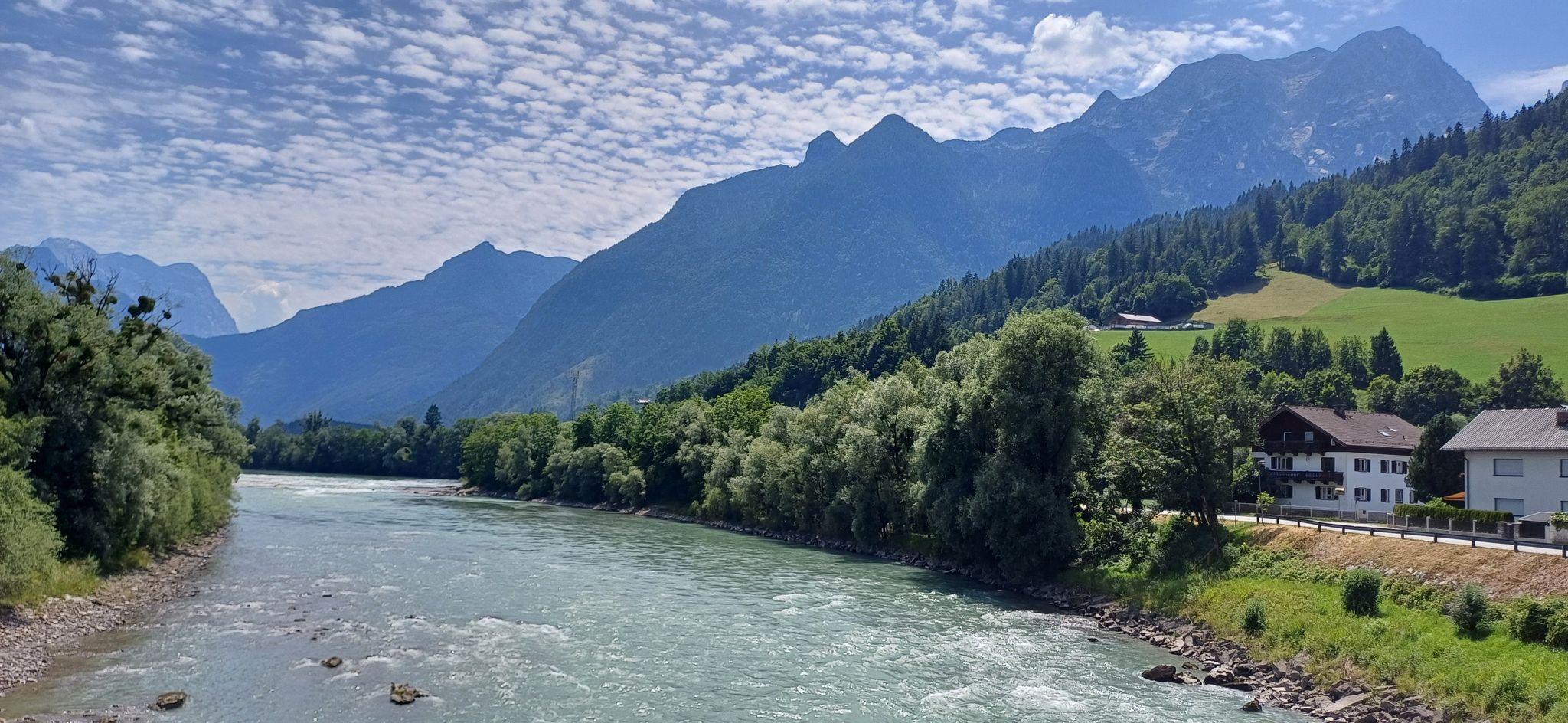 über die Salzach bei Kuchl
