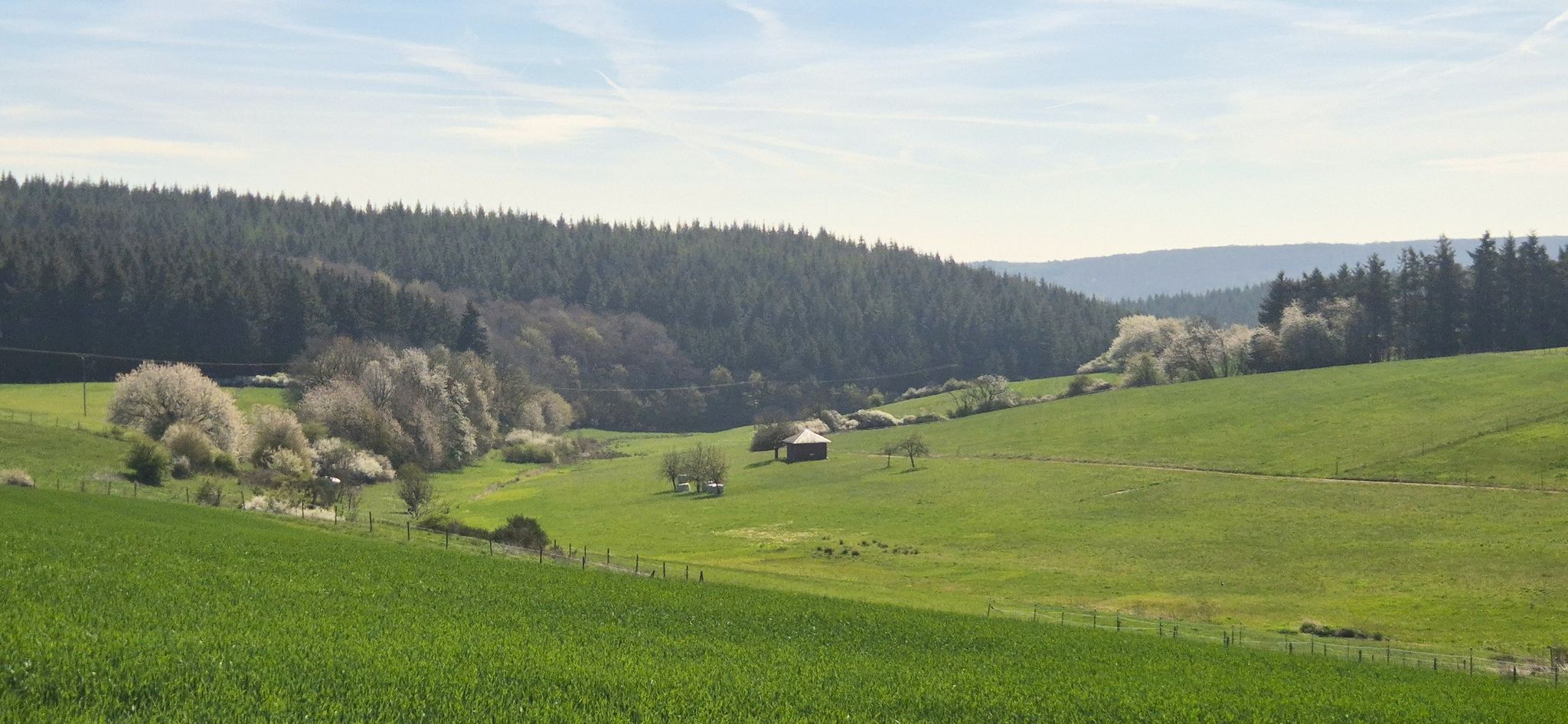 Idylisches Landleben