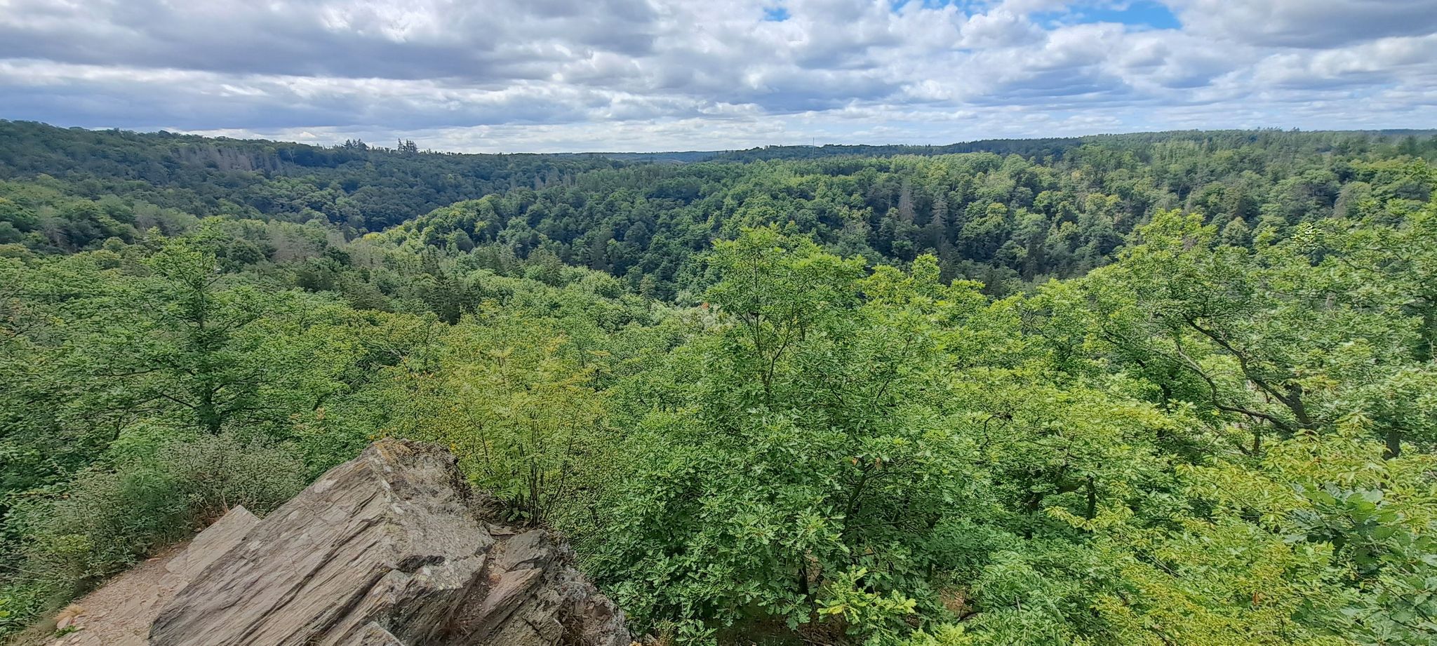 Blick von der Köthener Hütte