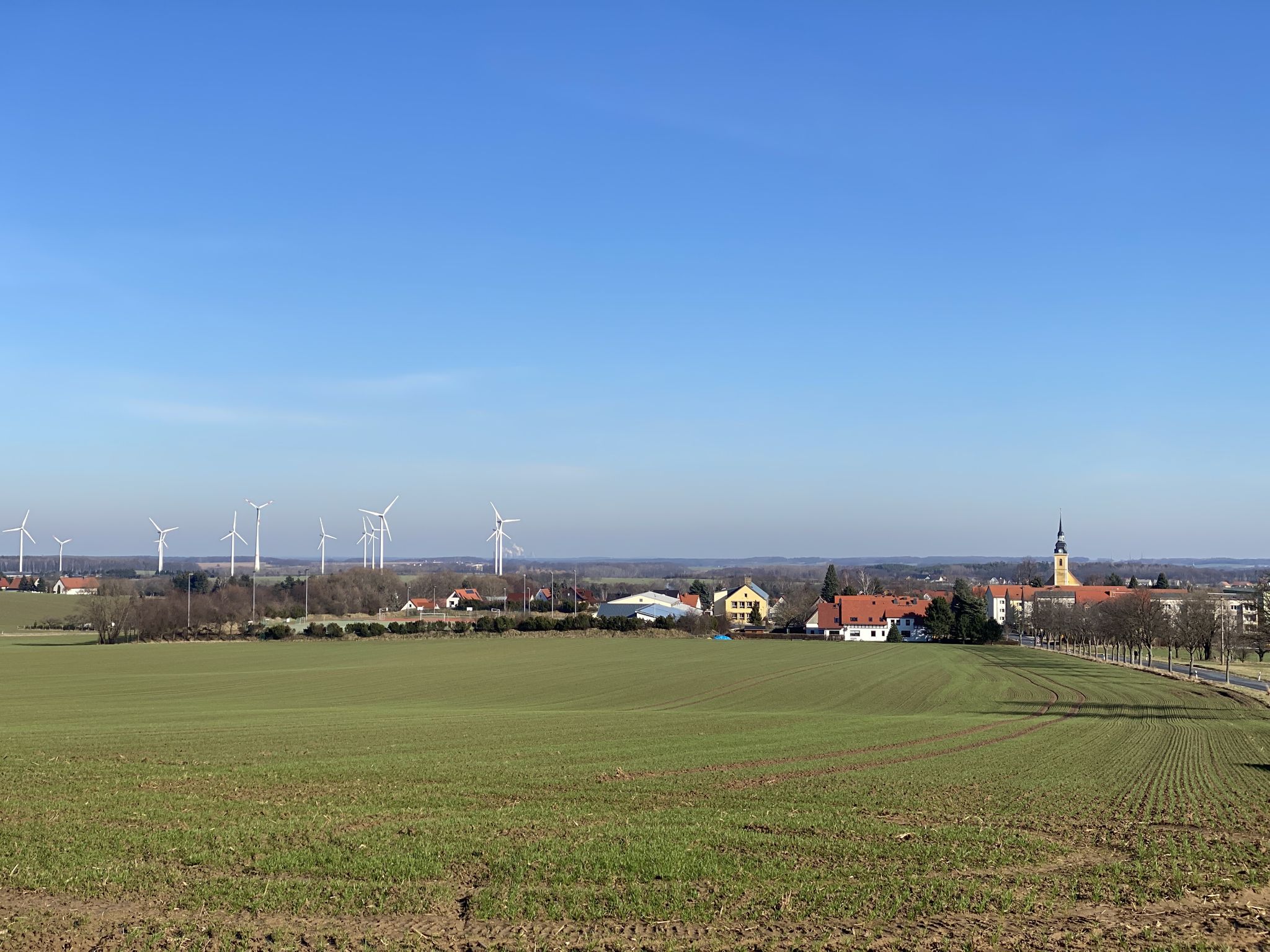 Blick auf Elstra 