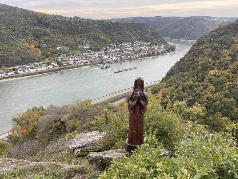 Rhein Burgen Weg Etappe 9 von Bad Salzig nach St Goar | Wanderung | Komoot