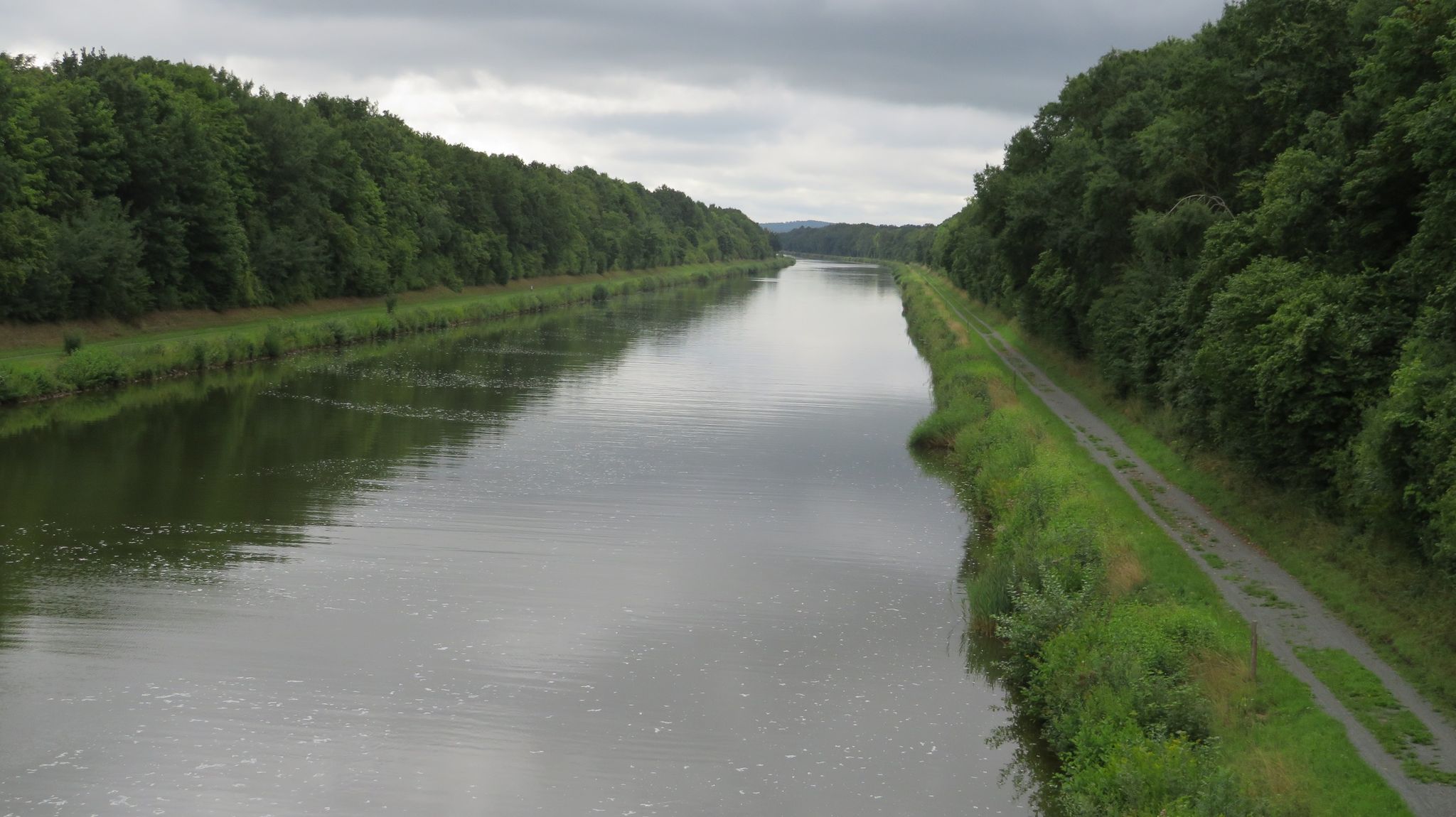 Blick auf den Elbeseitenkanal bei Groß Liedern