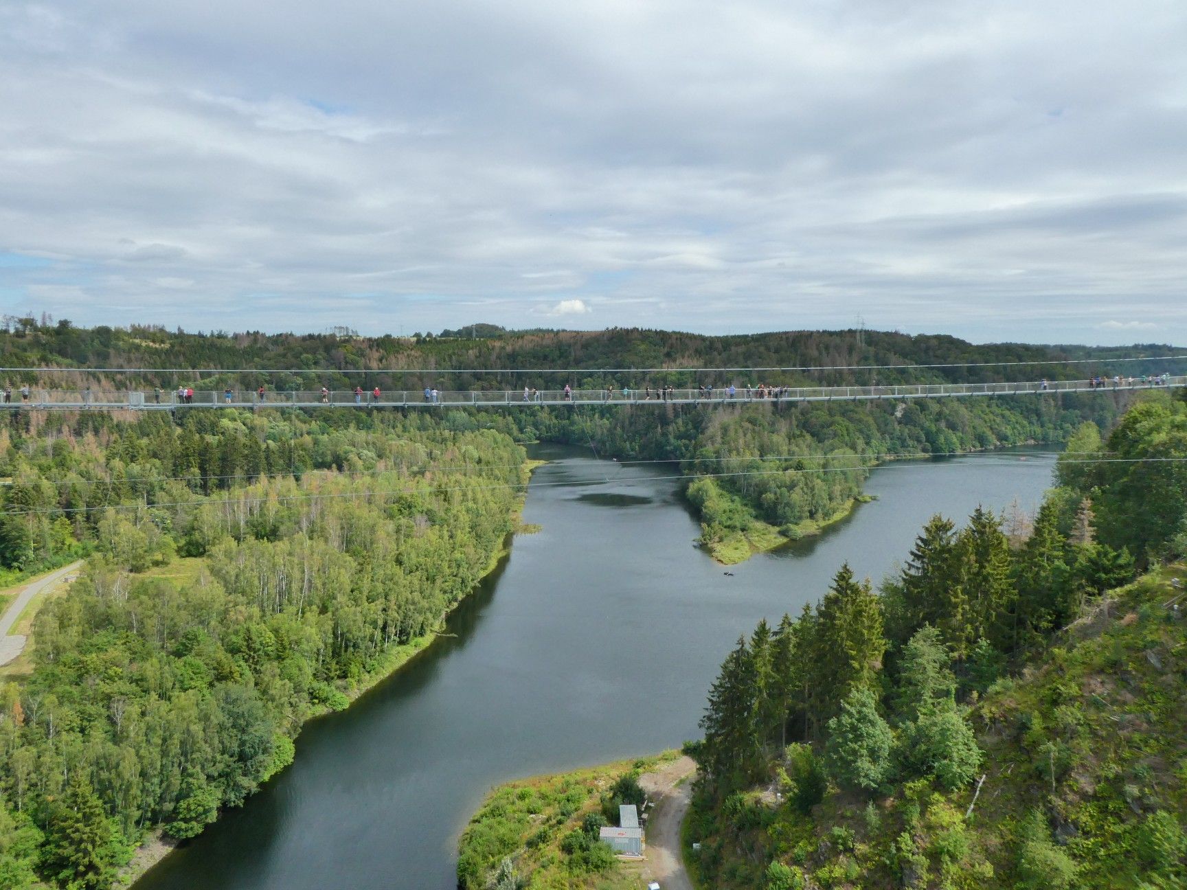 Titan RT Hängebrücke - Rappbodetalsperre