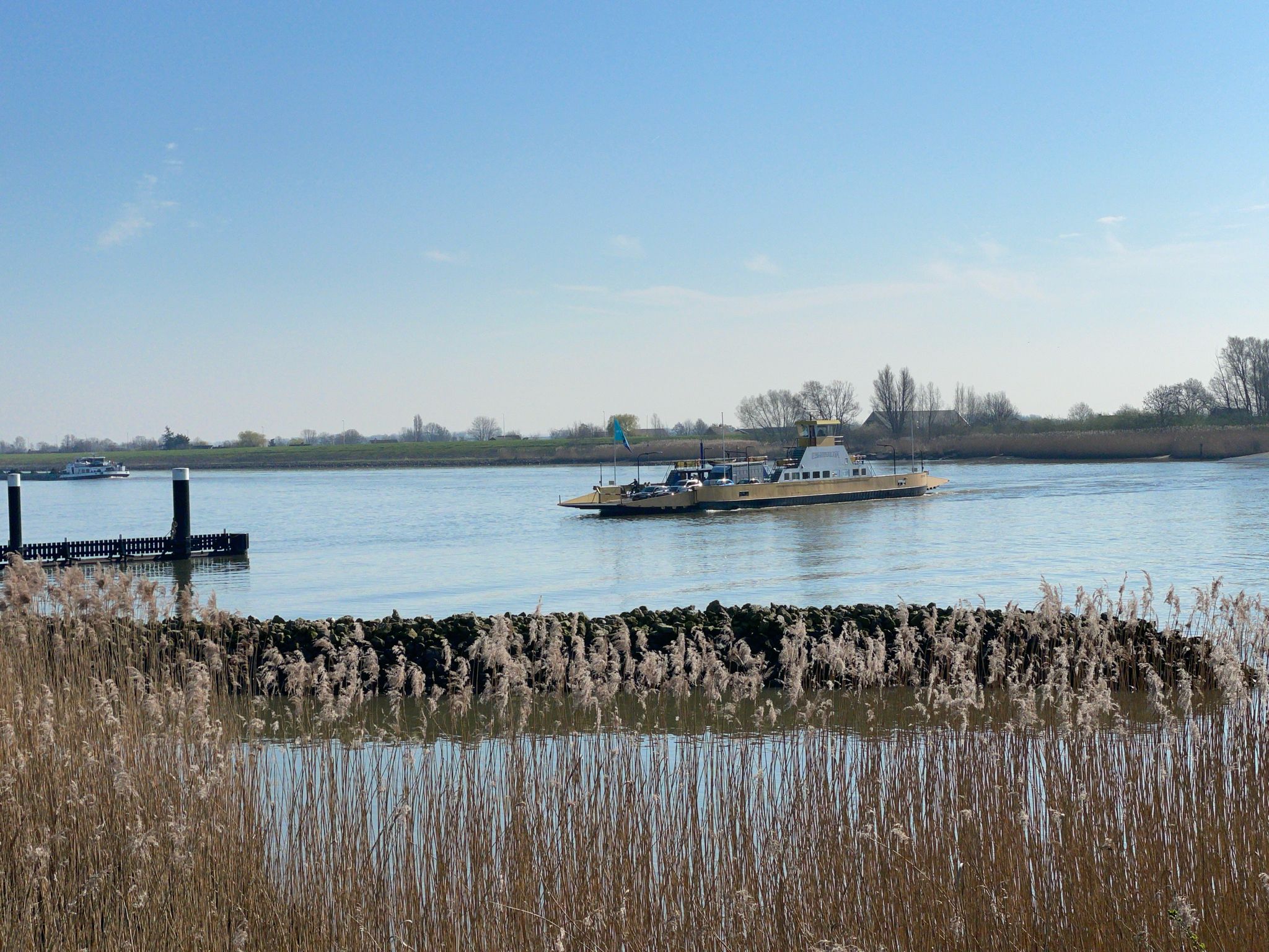 Veerpont over de Lek, Bergstoep - Streefkerk