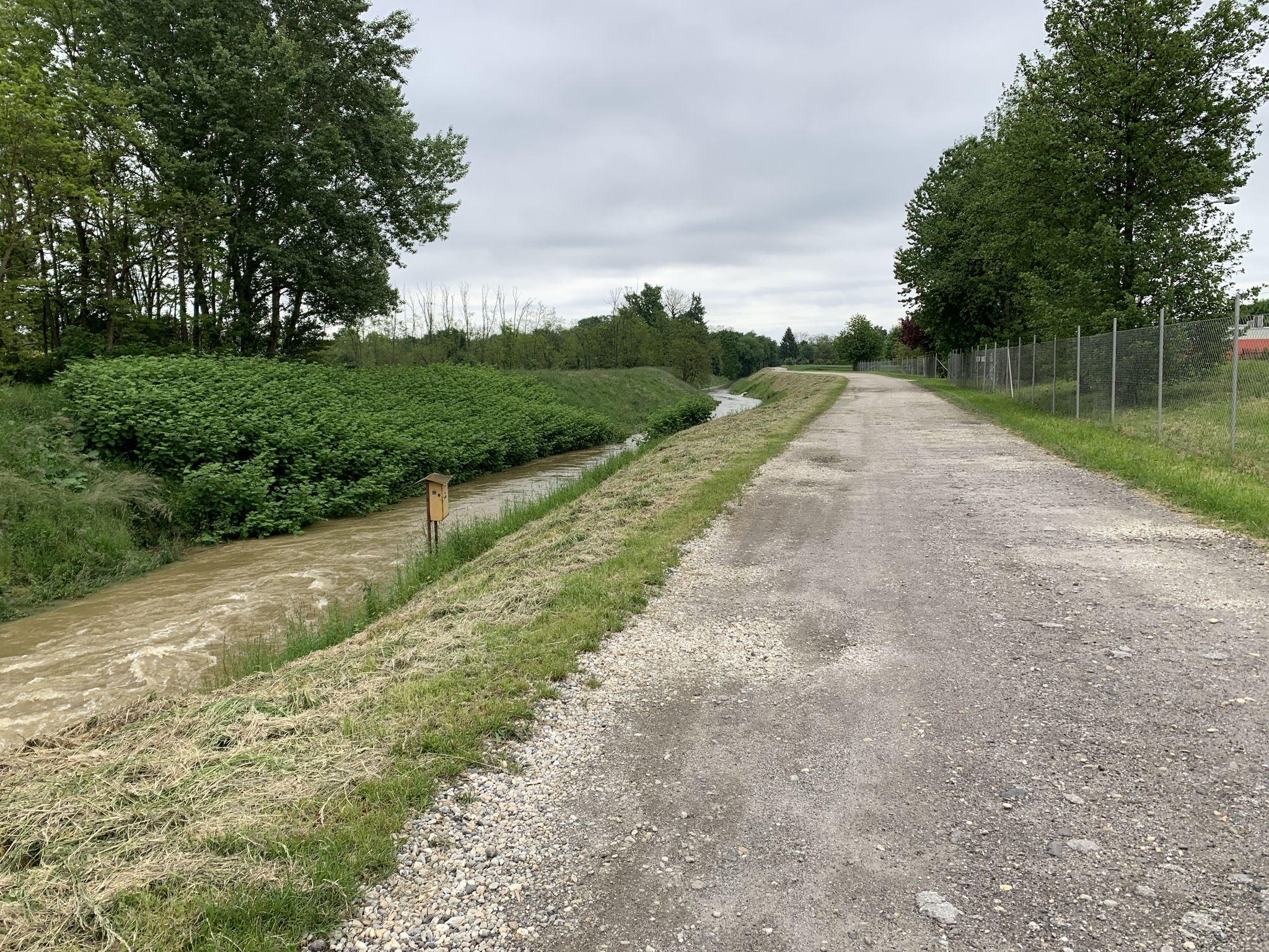 Industriestraße an der Lendava