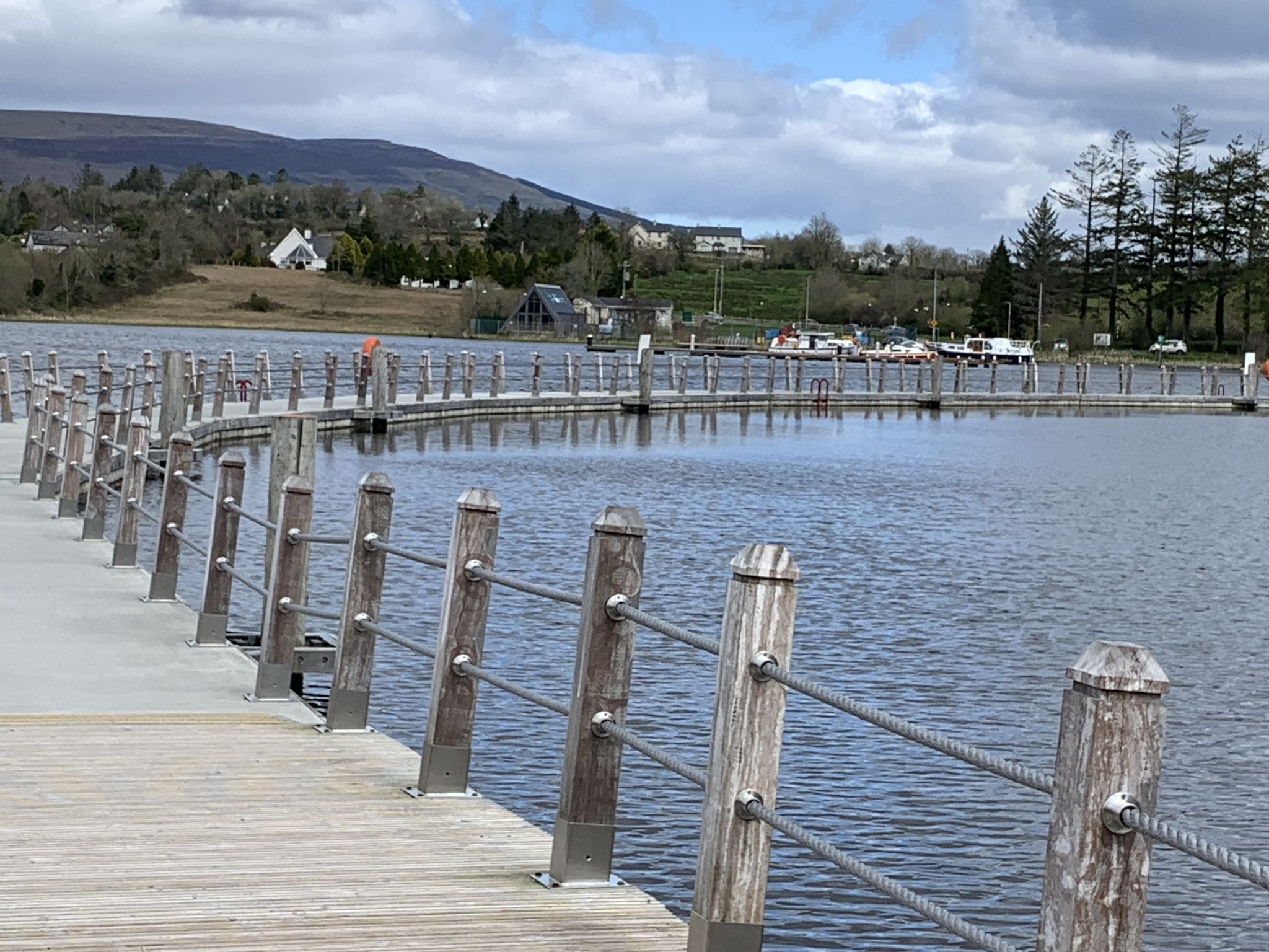 Acres Lake boardwalk. Drumshambo. 