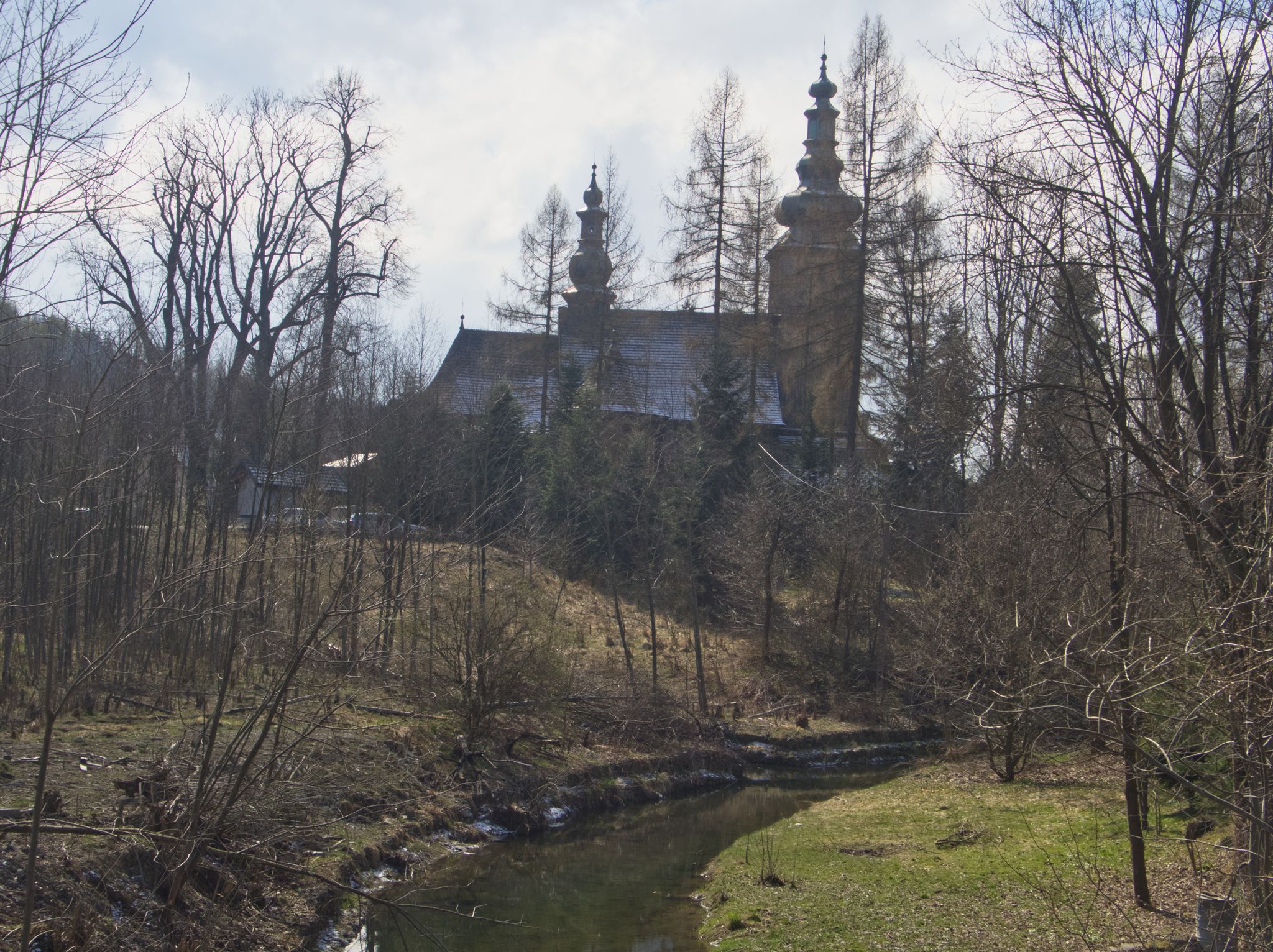 Kościół w Łętowni, druga połowa XVIII wieku.