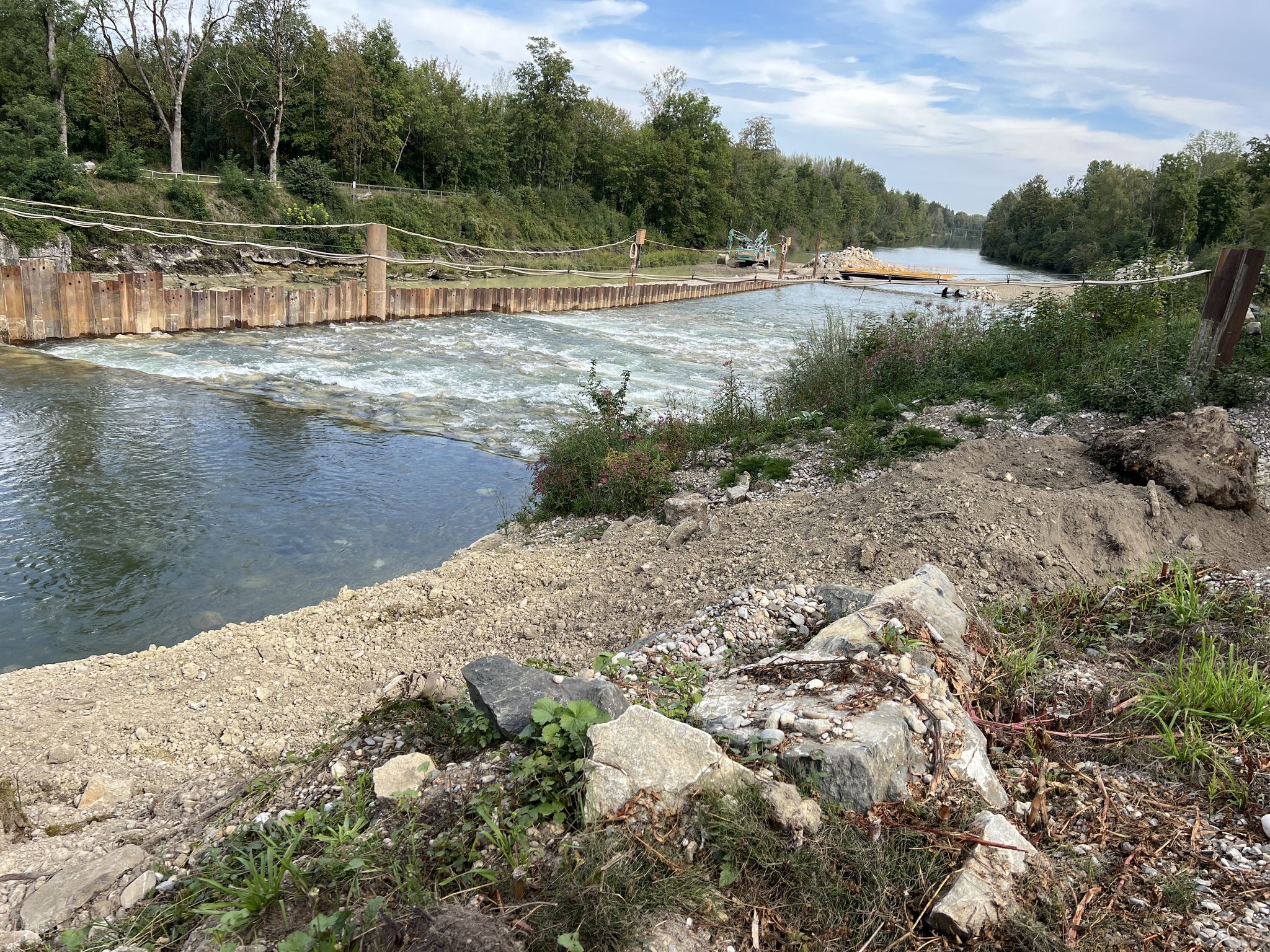 ...an der Baustelle kein Durchkommen mehr