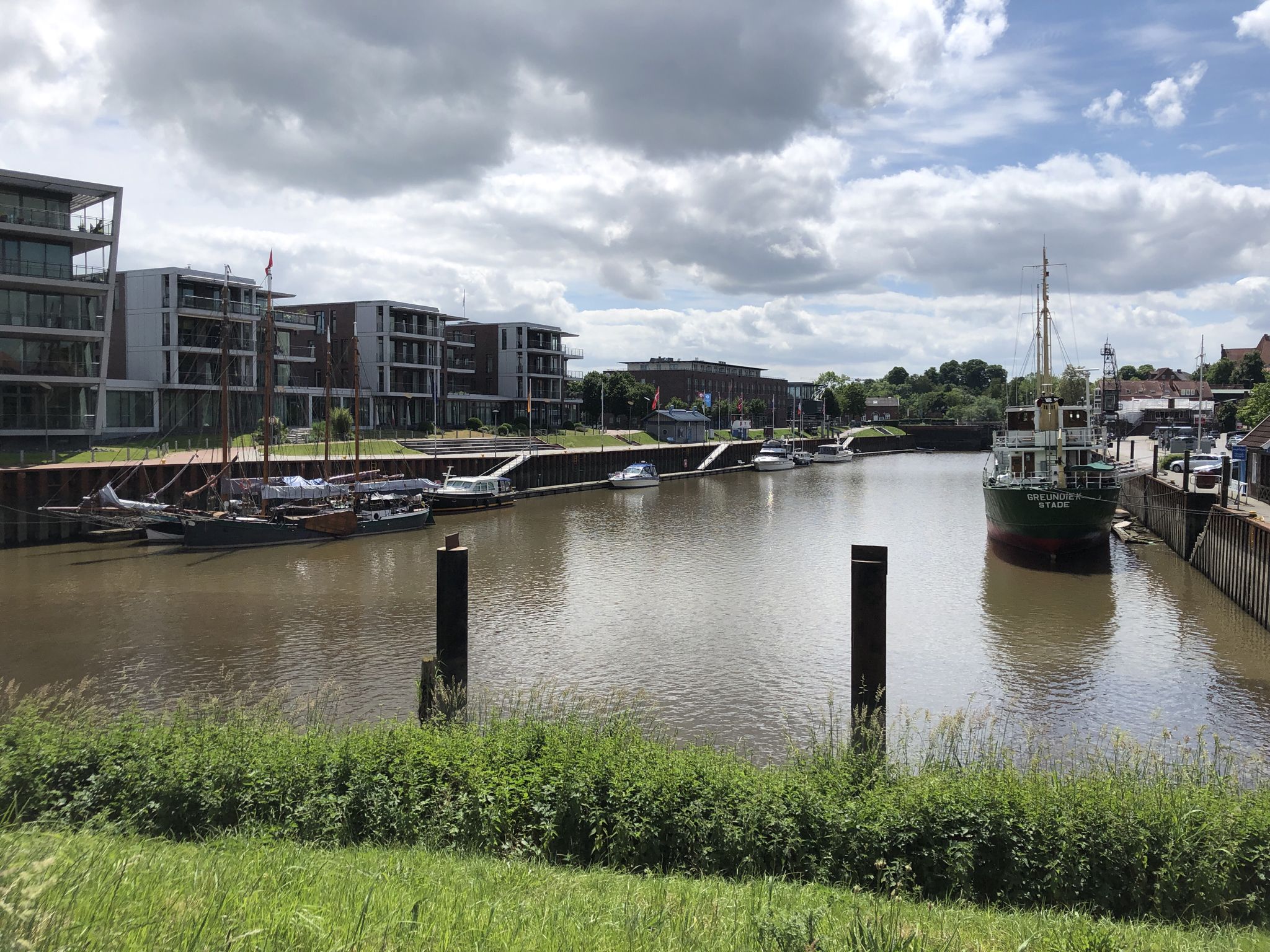 alter Hafen von Stade