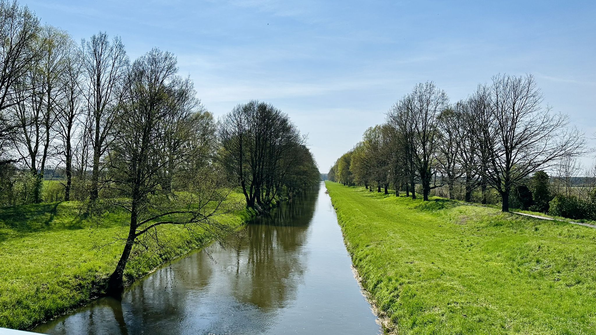 Schwarze Elster kurz vor Senftenberg