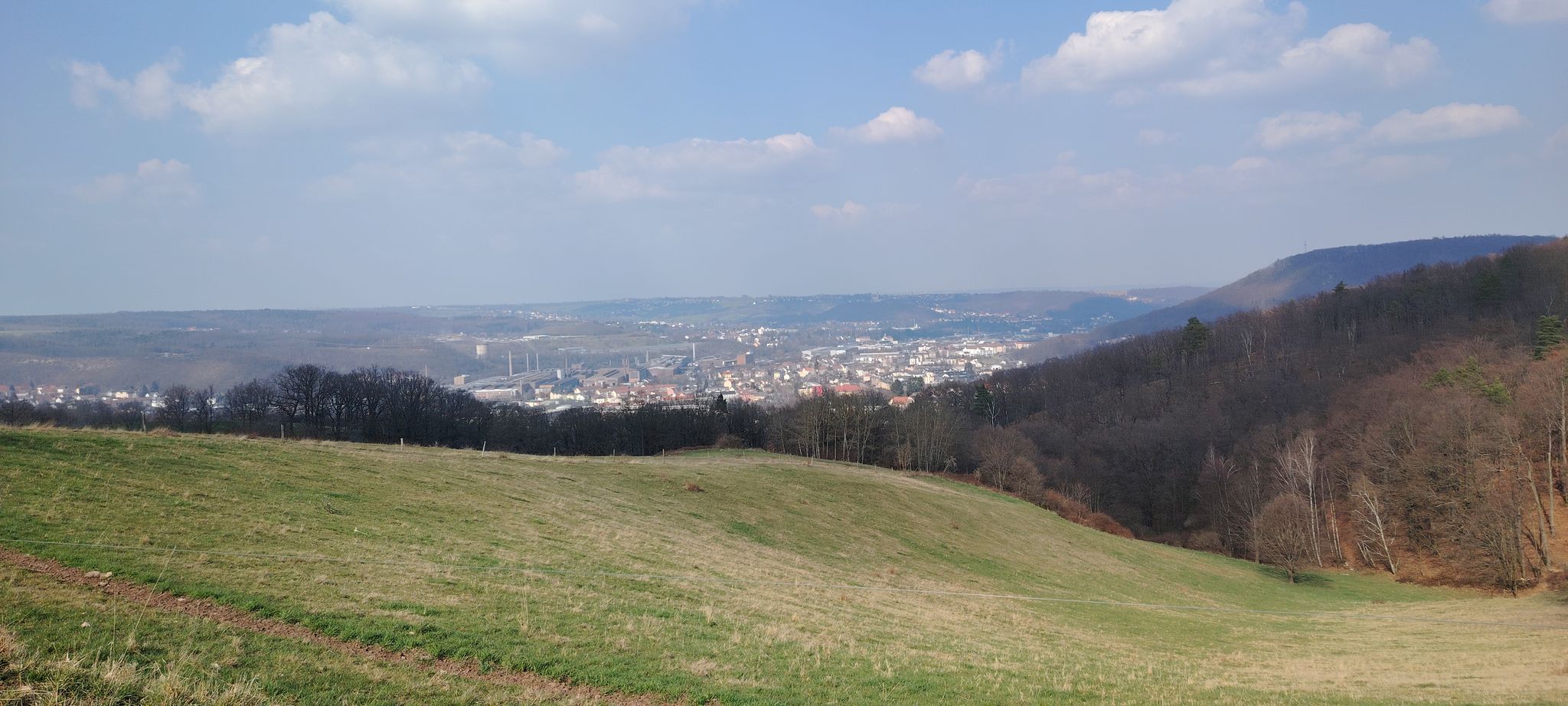 Blick auf Freital