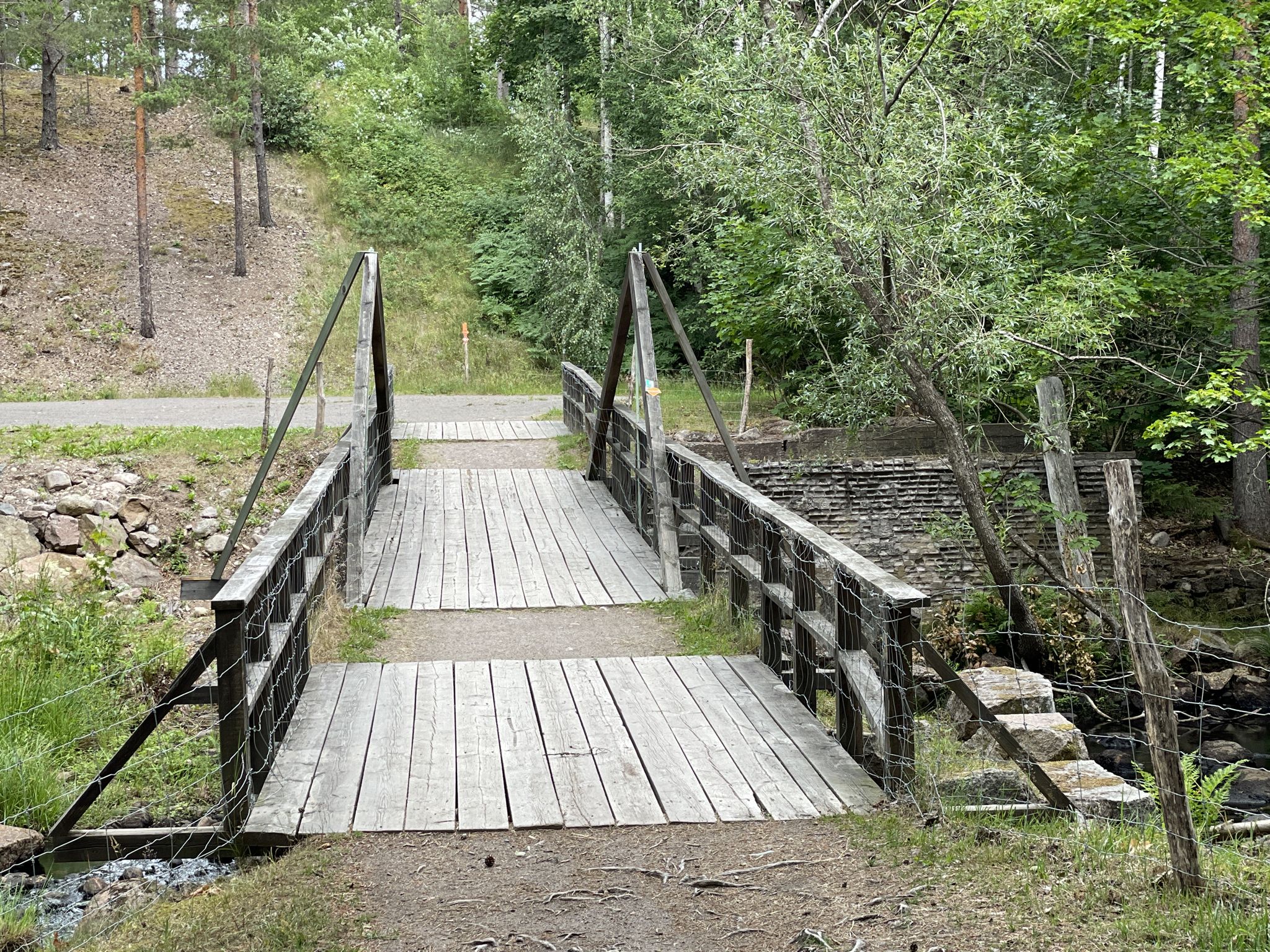 Holzbrücke