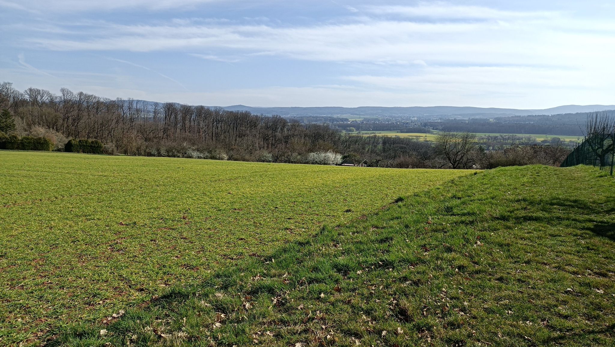 herrlicher Ausblick Richtung Südost und zum Spessart rüber 🧐