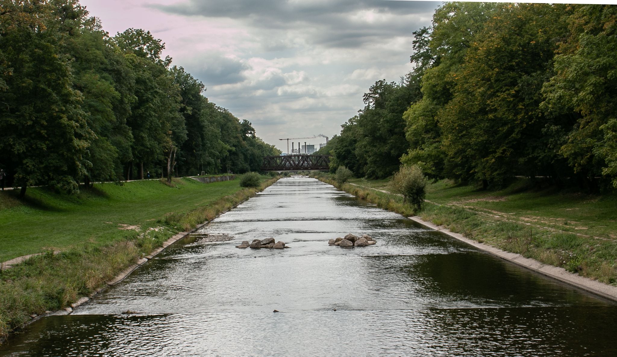 Kanalisierter "Wiese-Fluß"