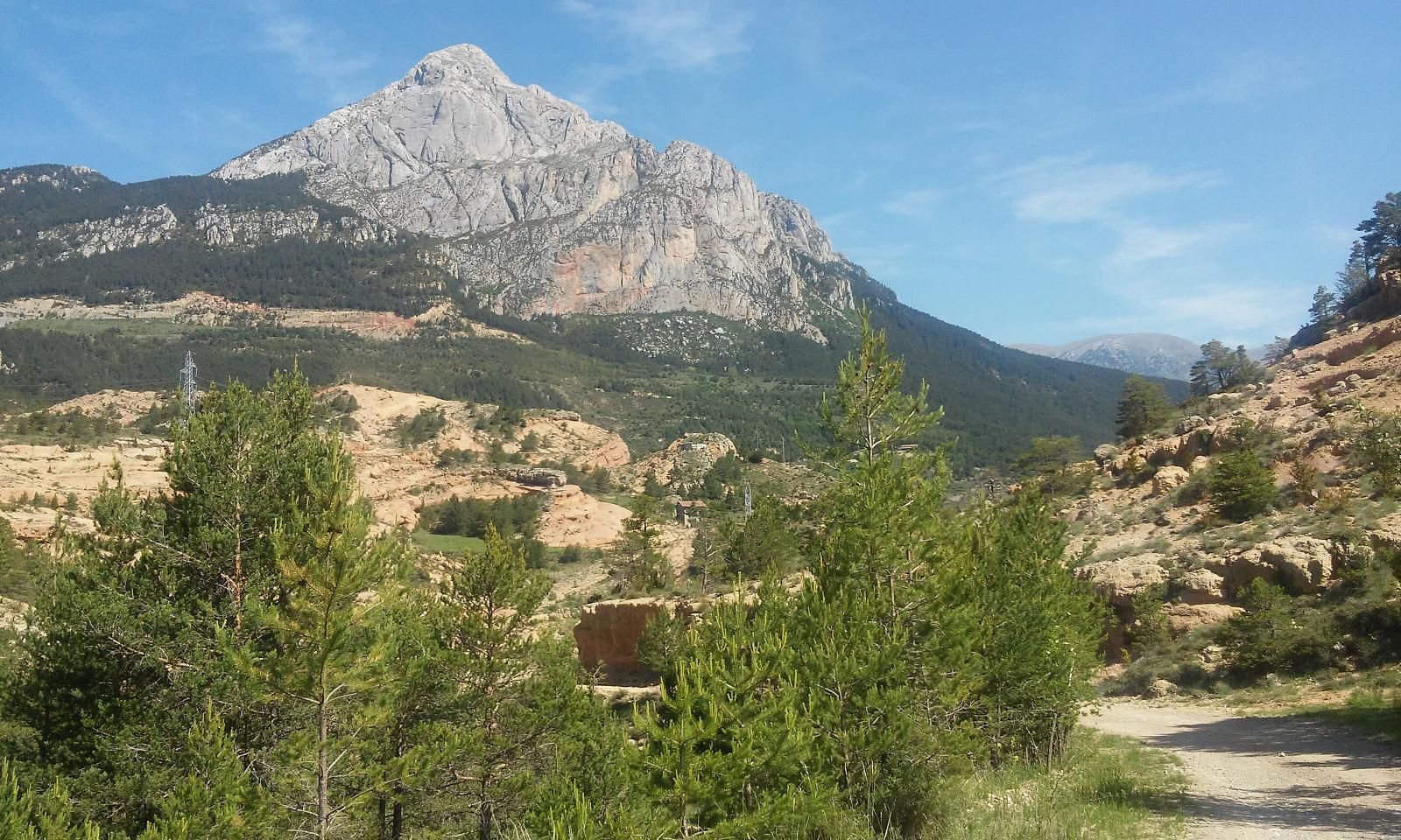 Cara sud del Pedraforca