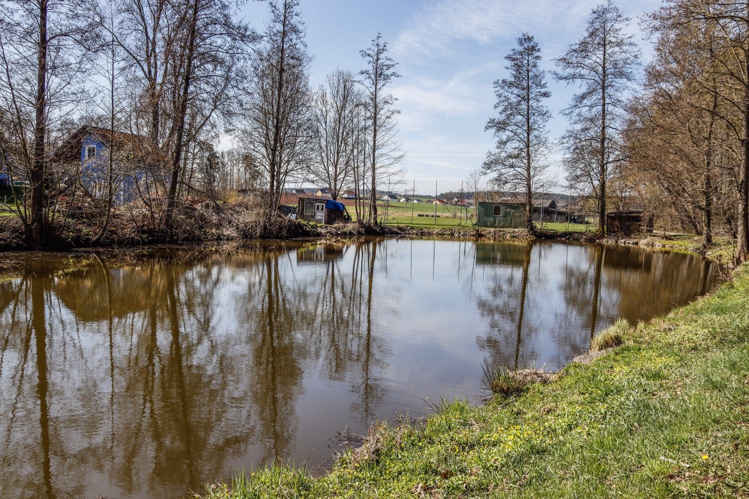 Der erste Teich