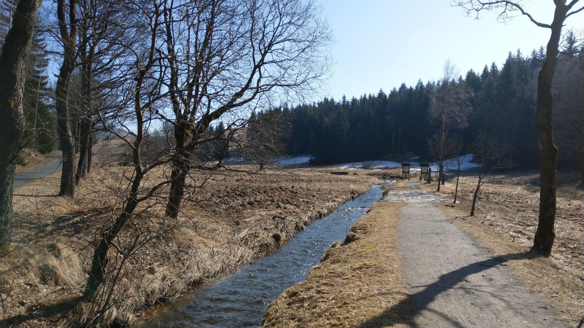 Grenzübergang in`s böhmsche