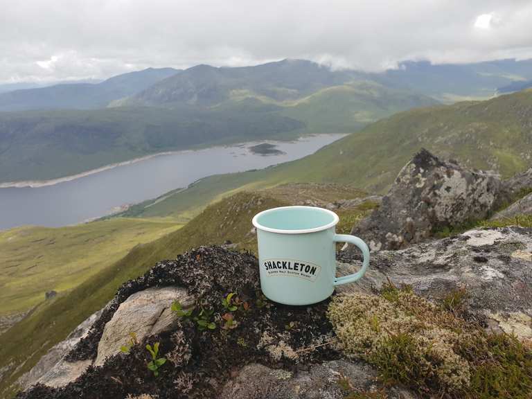 Munro Route 21: Carn Ghluasaid, Sgurr Nan Conbhairean and Sail ...