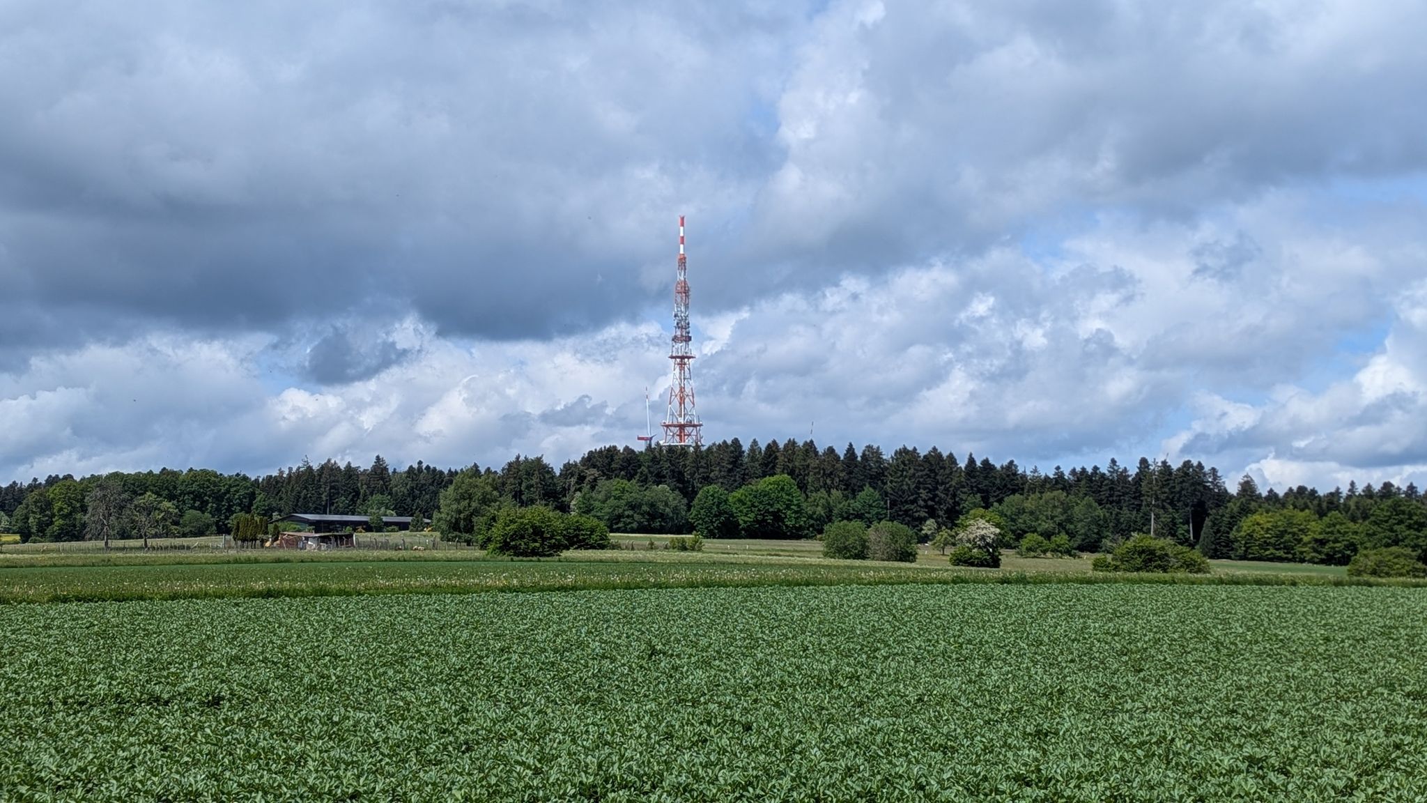 Sendemast bei Langenbrand