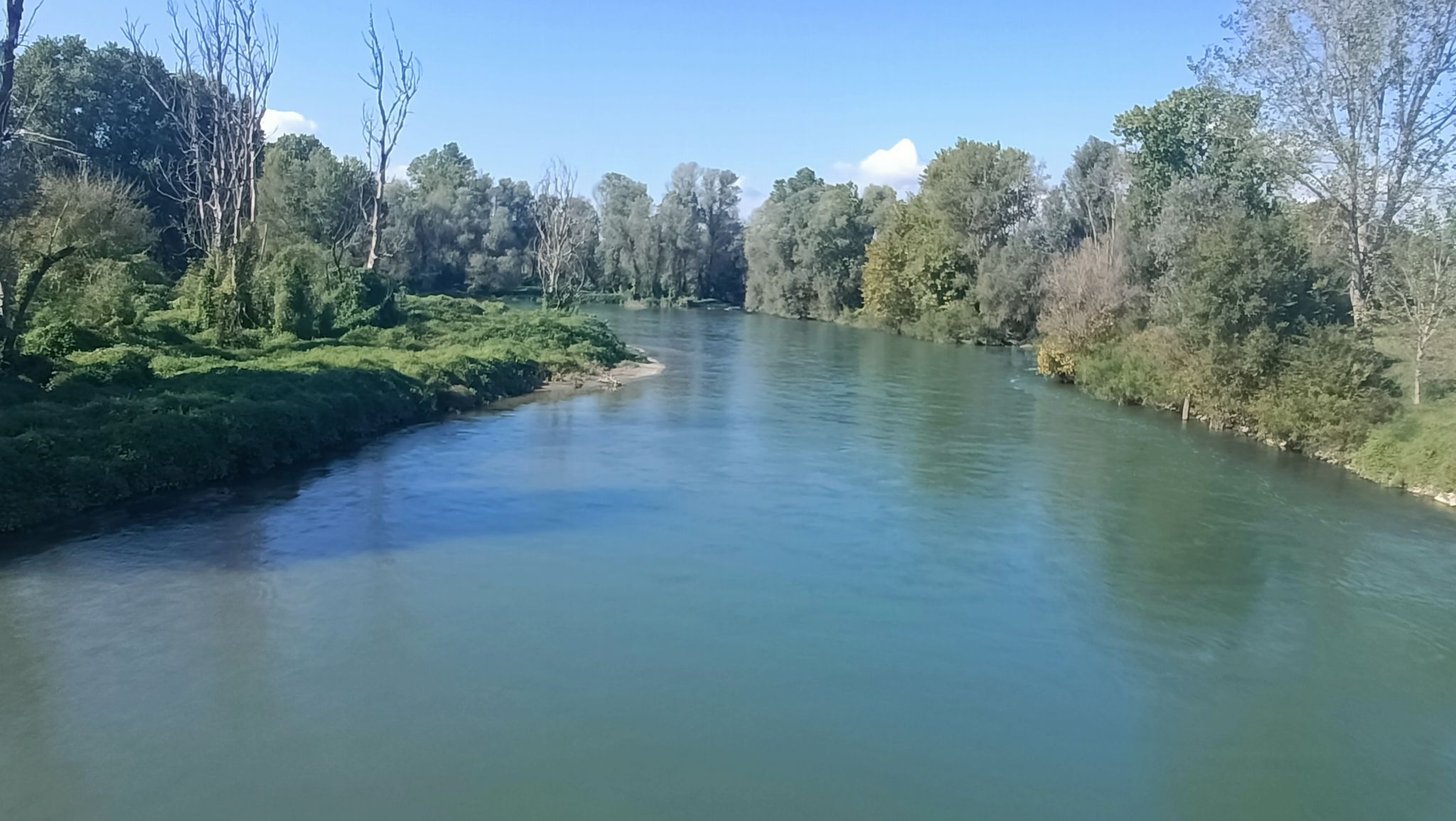 Fiume Oglio tra Acqualunga e Castelvisconti