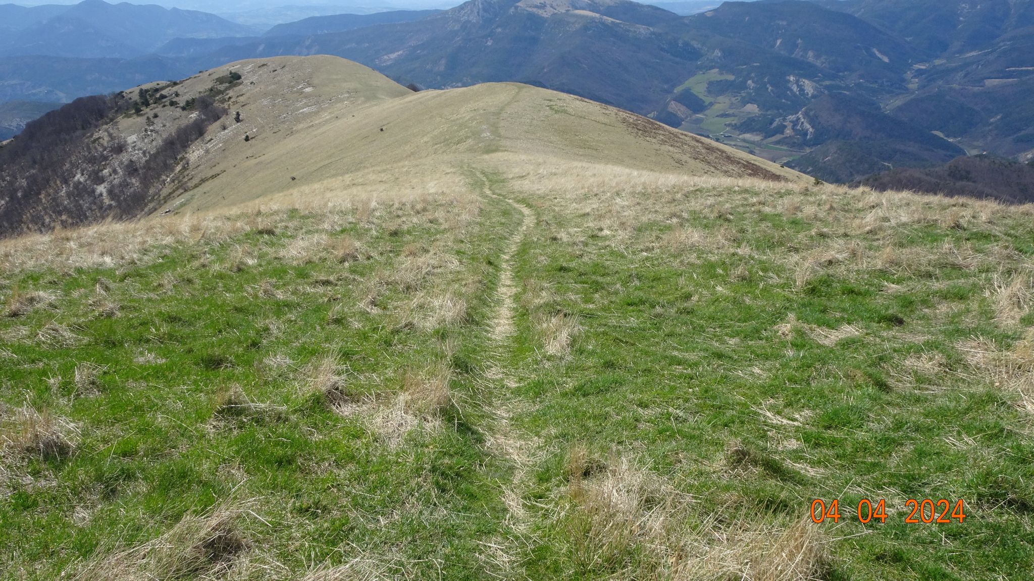 Retour la crête