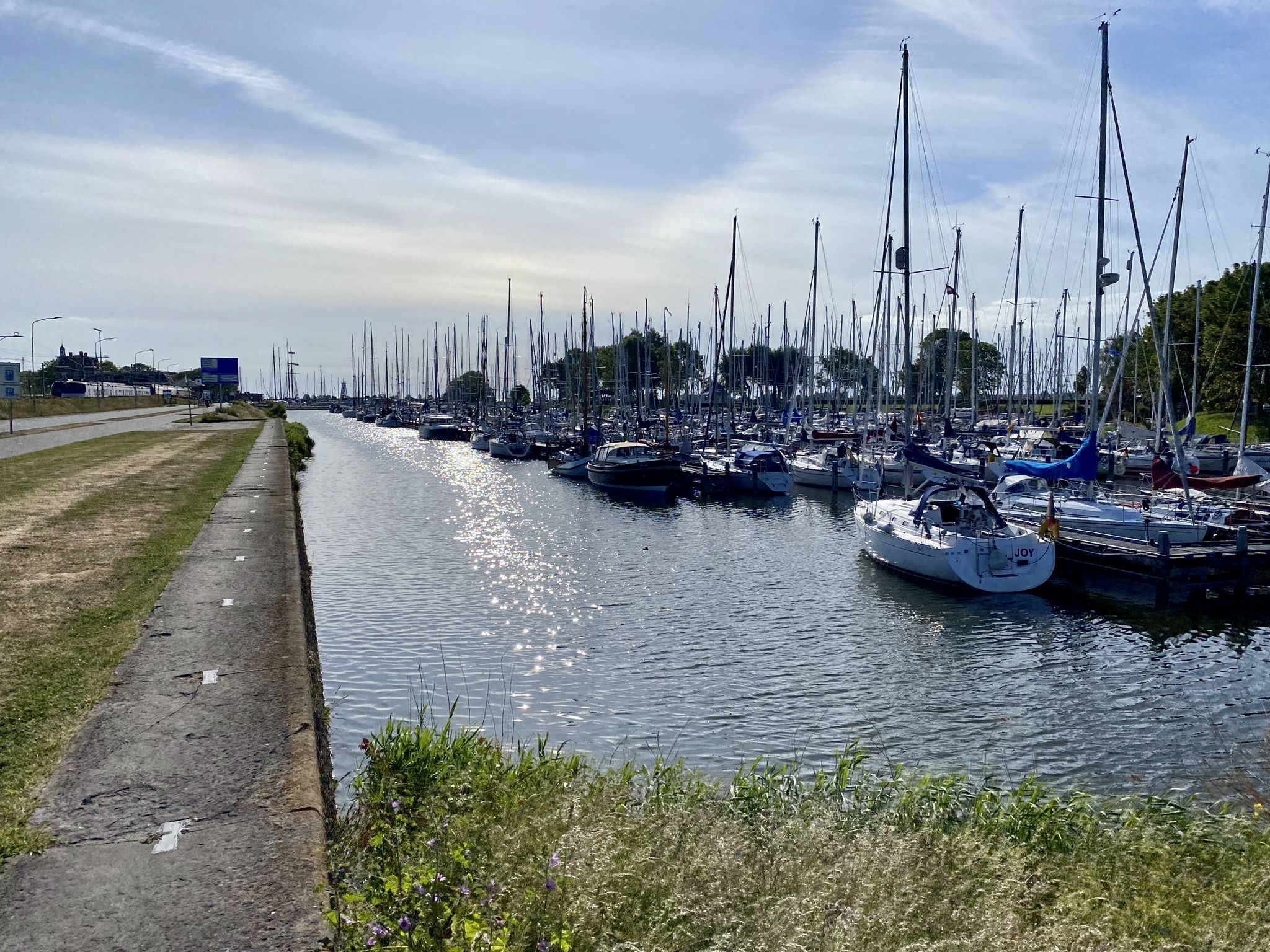 the harbour of Enkhuizen