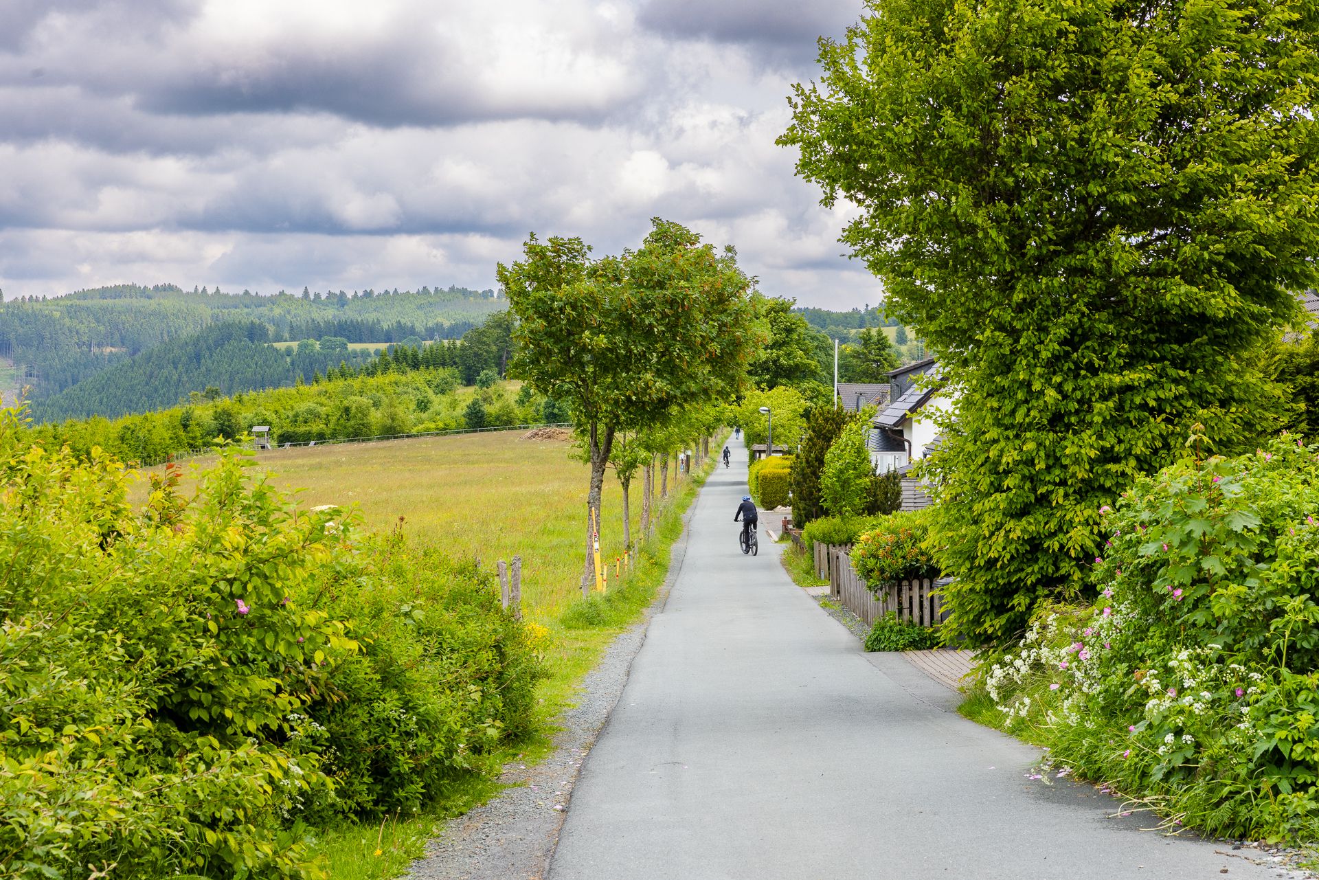 Grenzweg in Langewiese