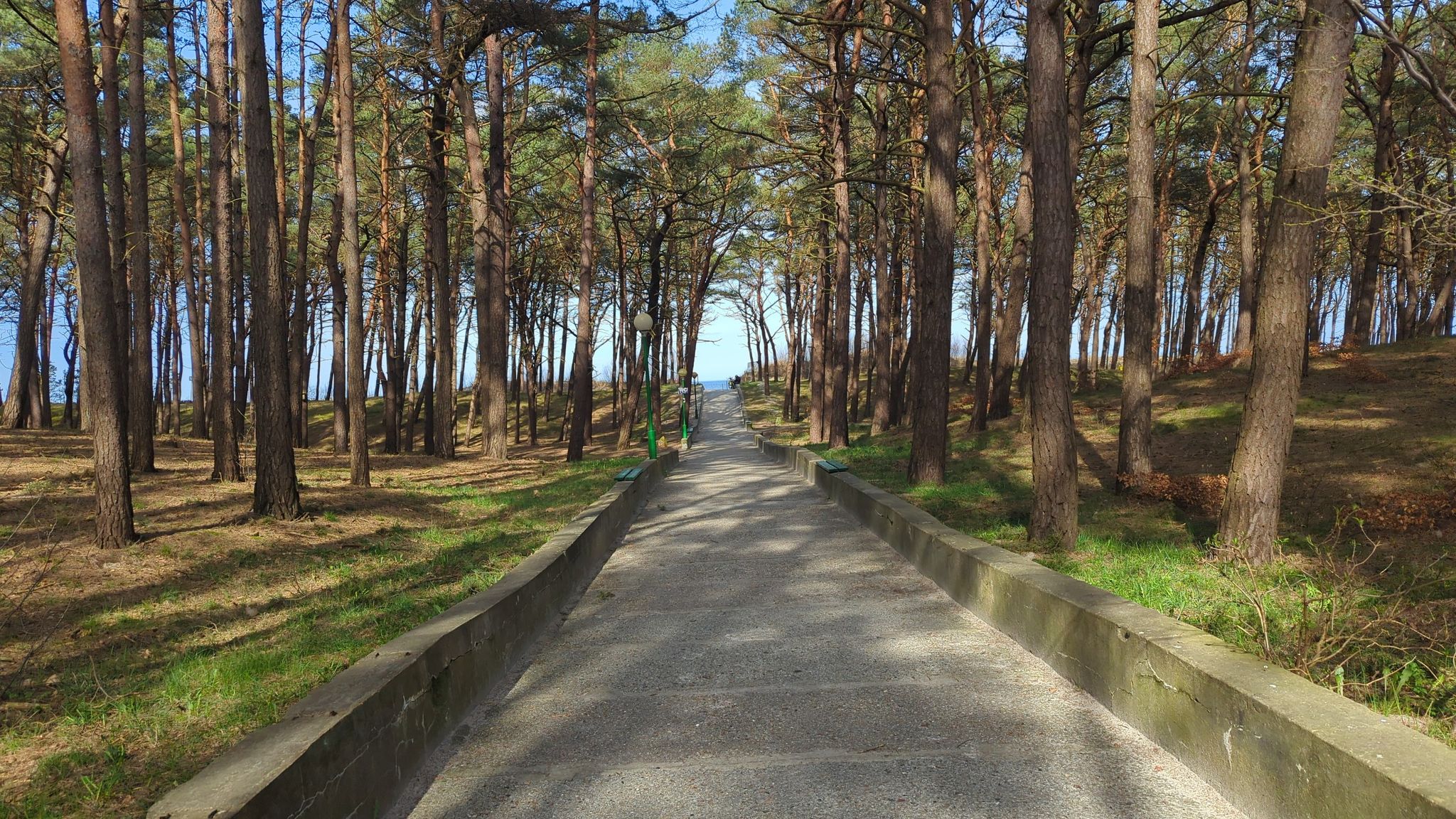 weg zum Strand