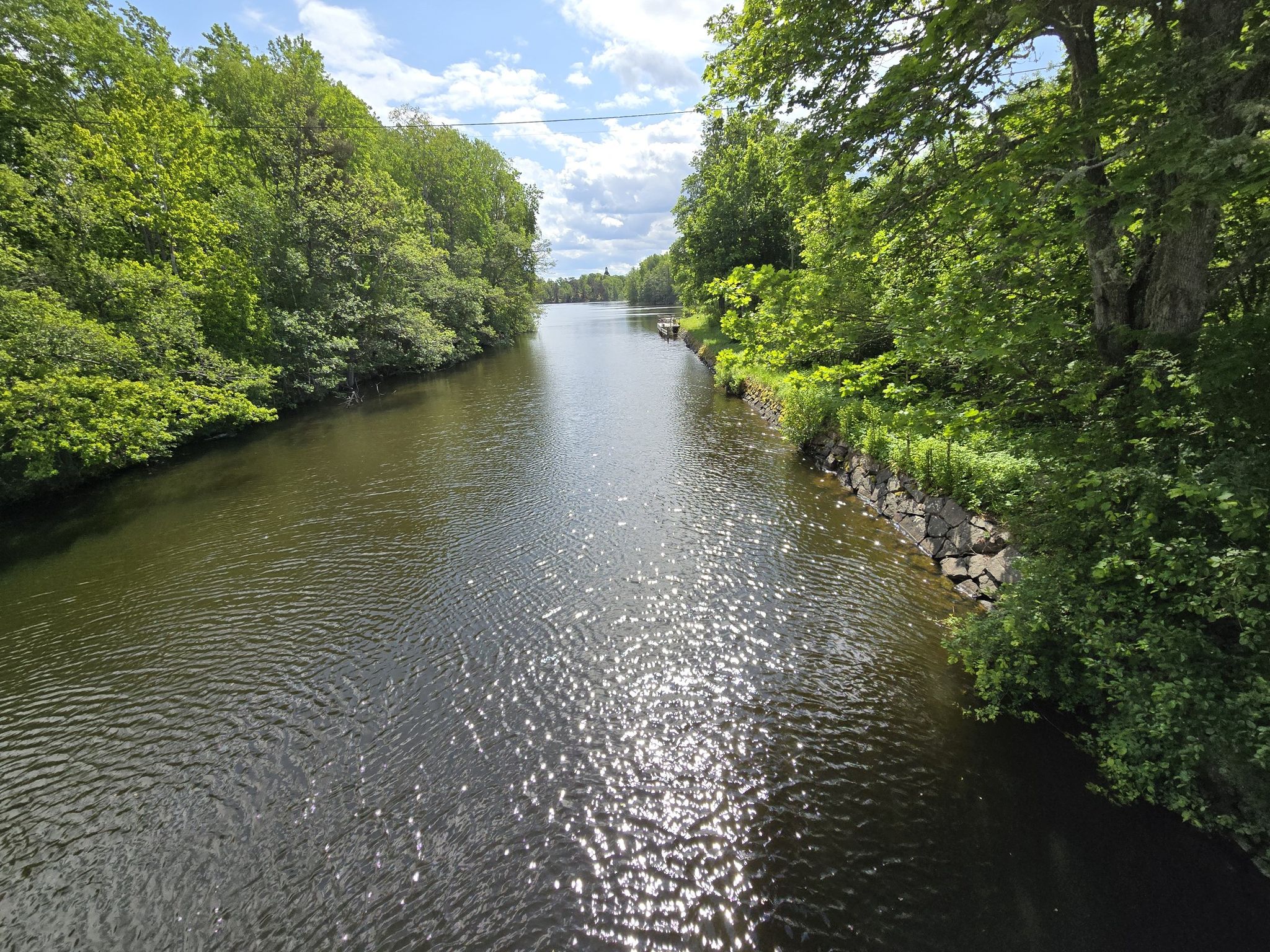 Auf der Brücke