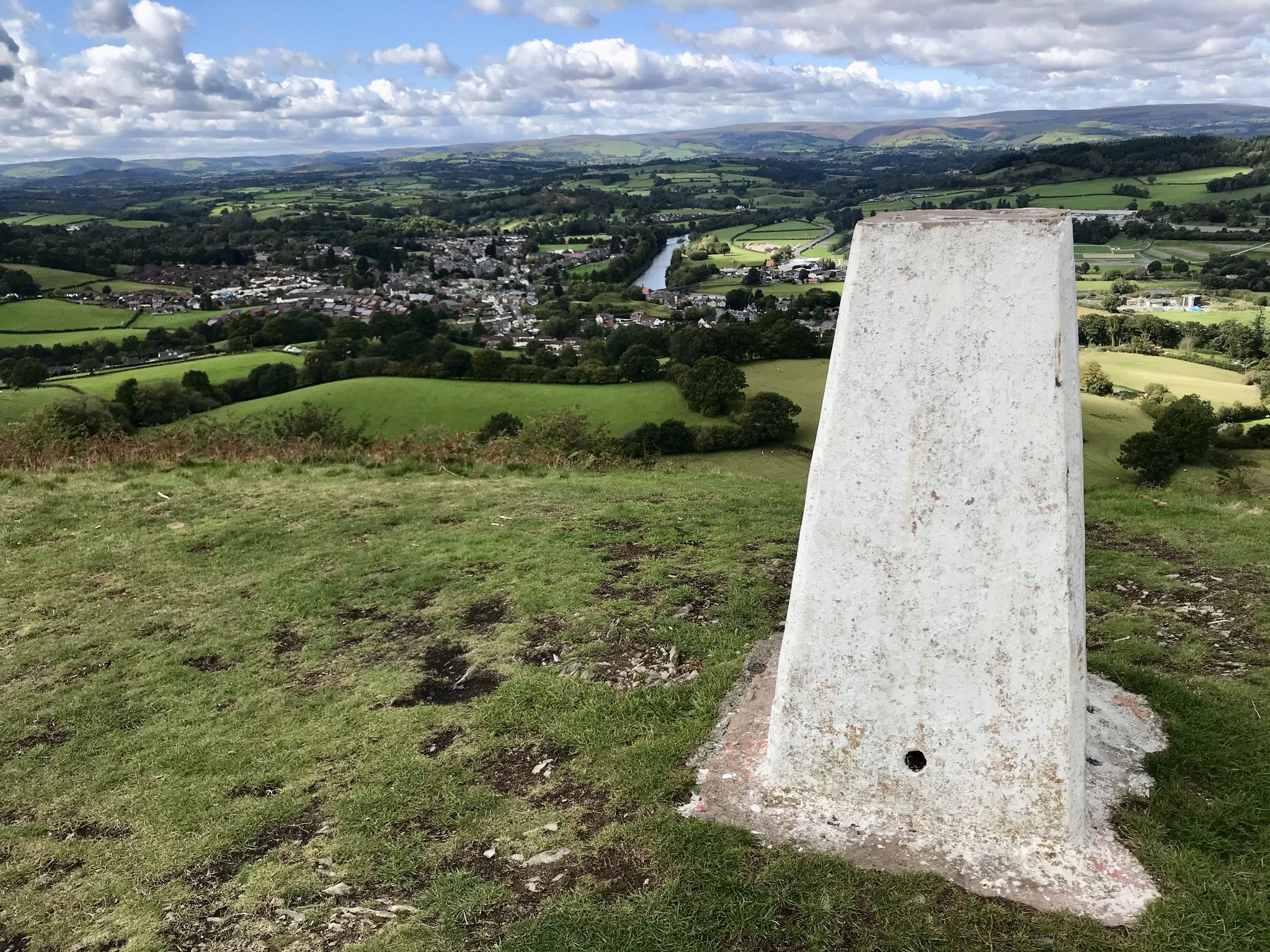 Garth Hill trig point.