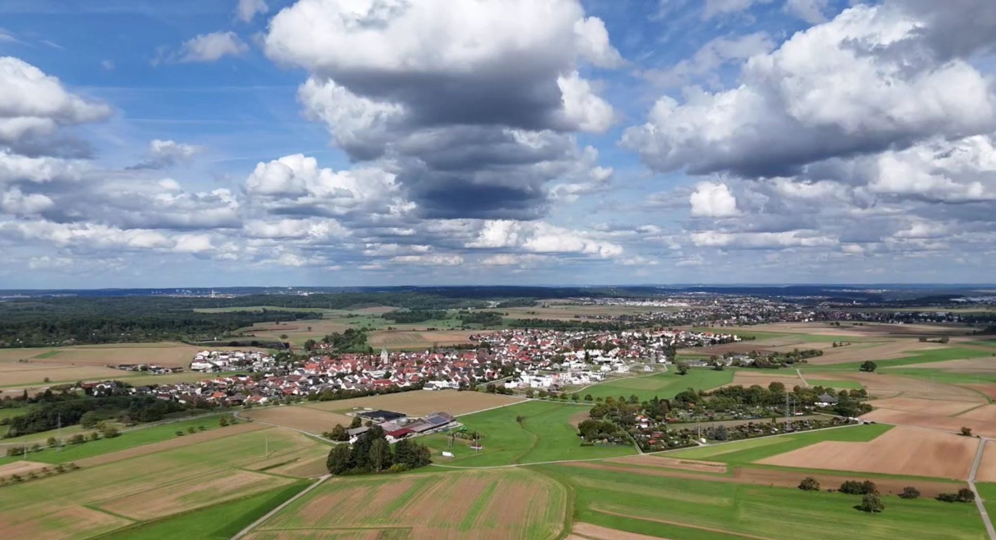 Blick über Hildrizhausen