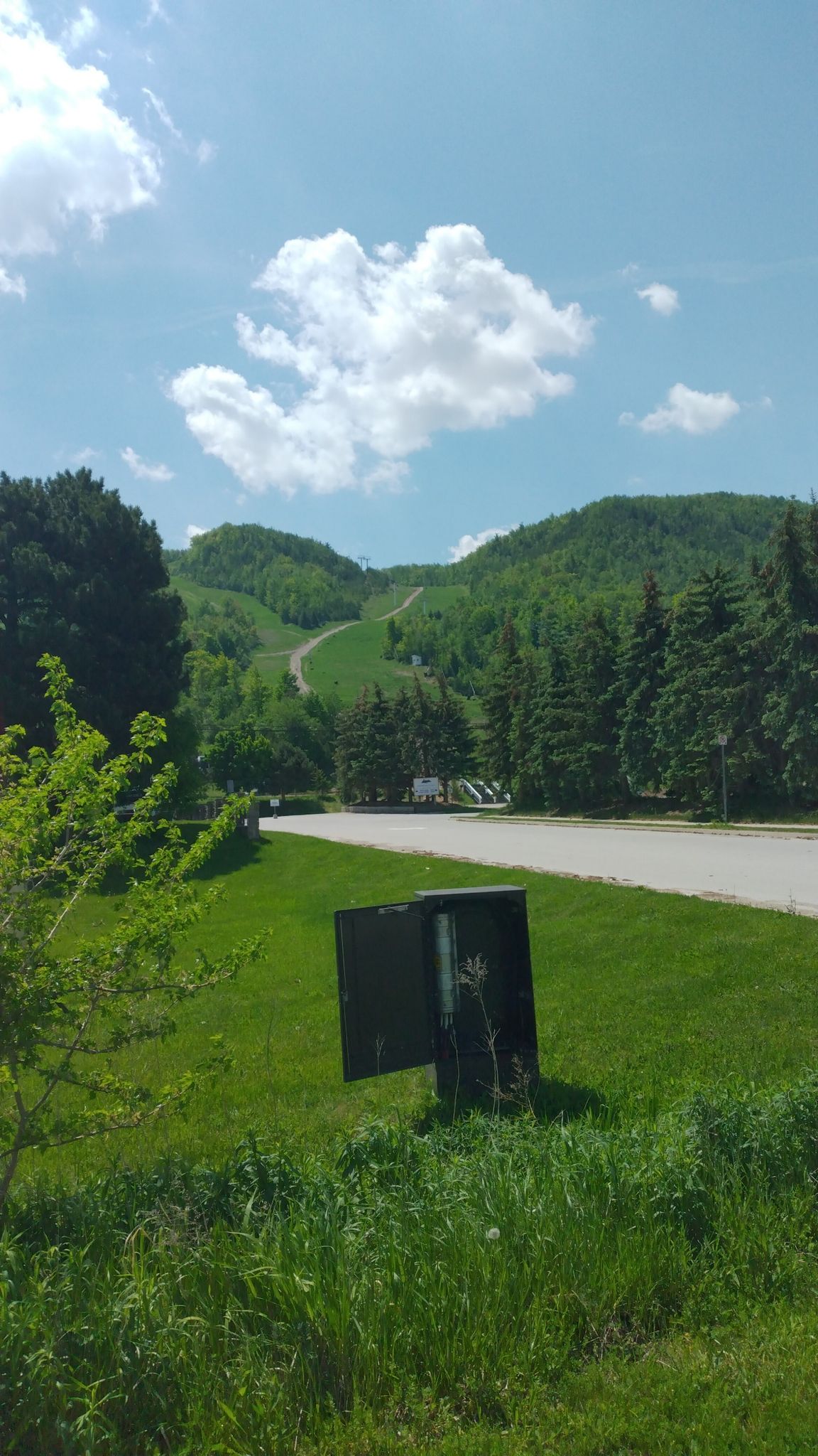 Downhill near Collingwood Ontario