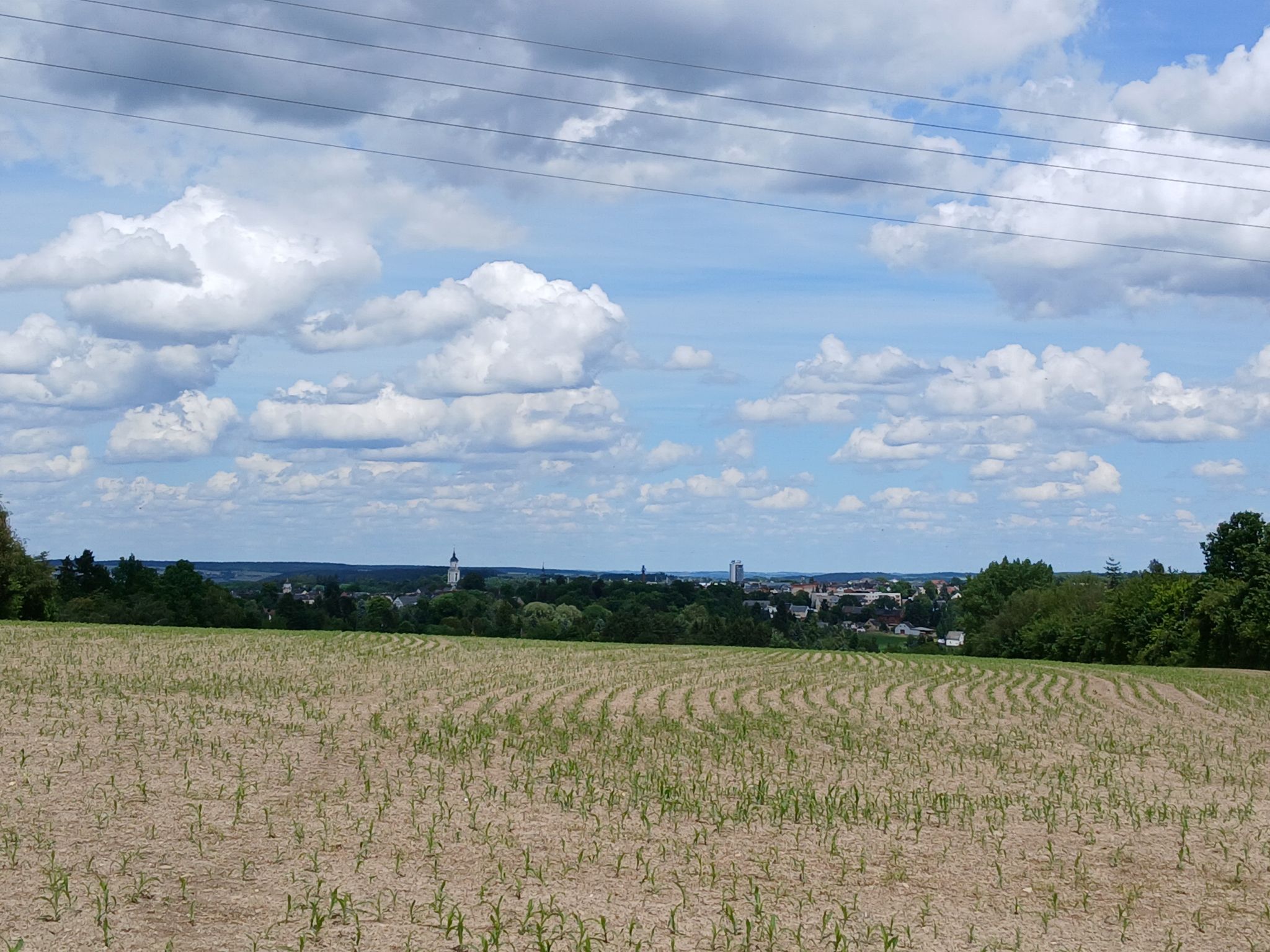 Blick auf Zeulenroda