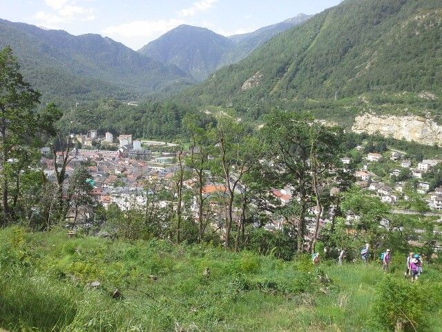 Wandergruppe vor Ax-les-Thermes